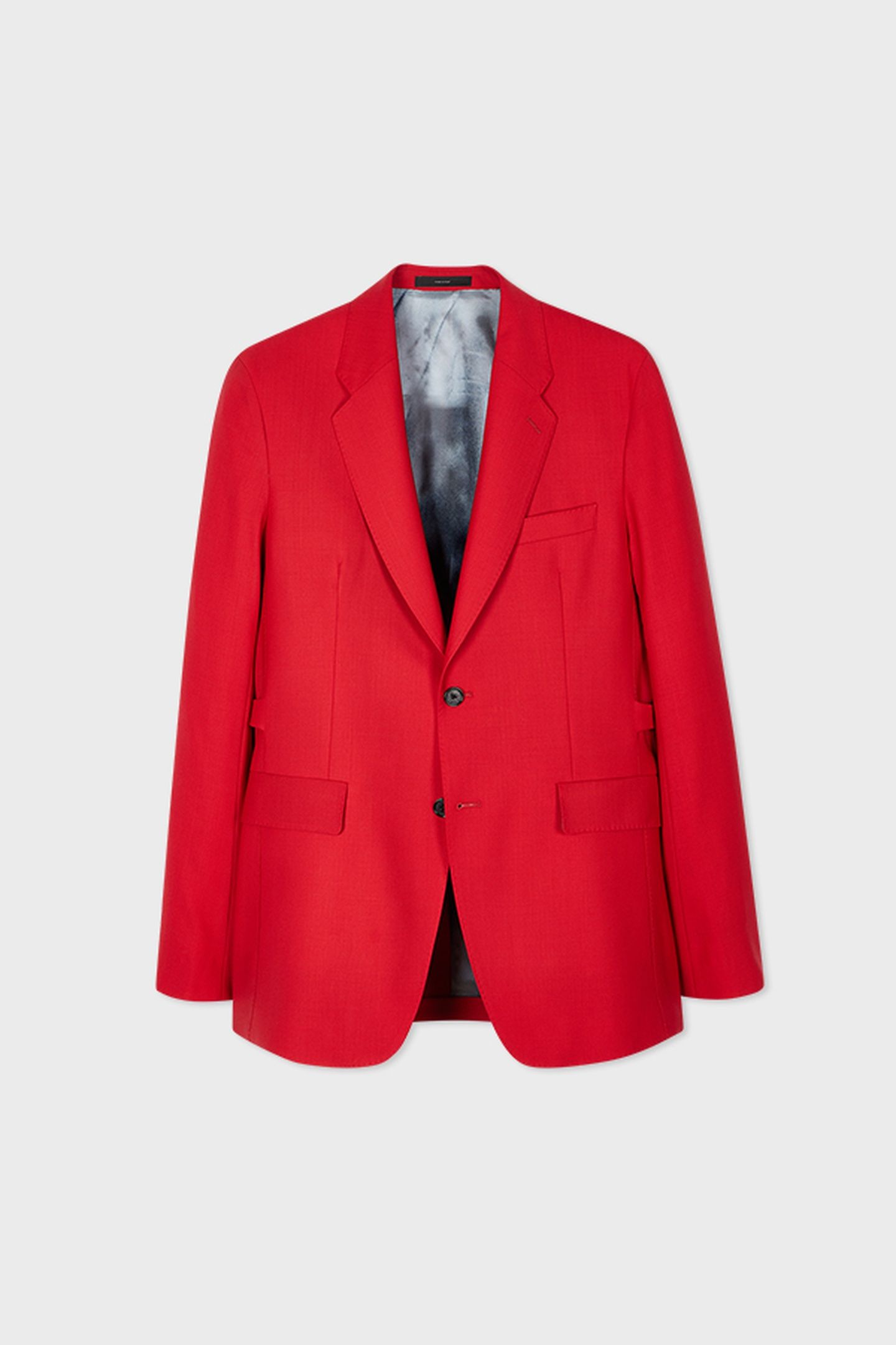 MENS 2 BUTTON JACKET RED 2