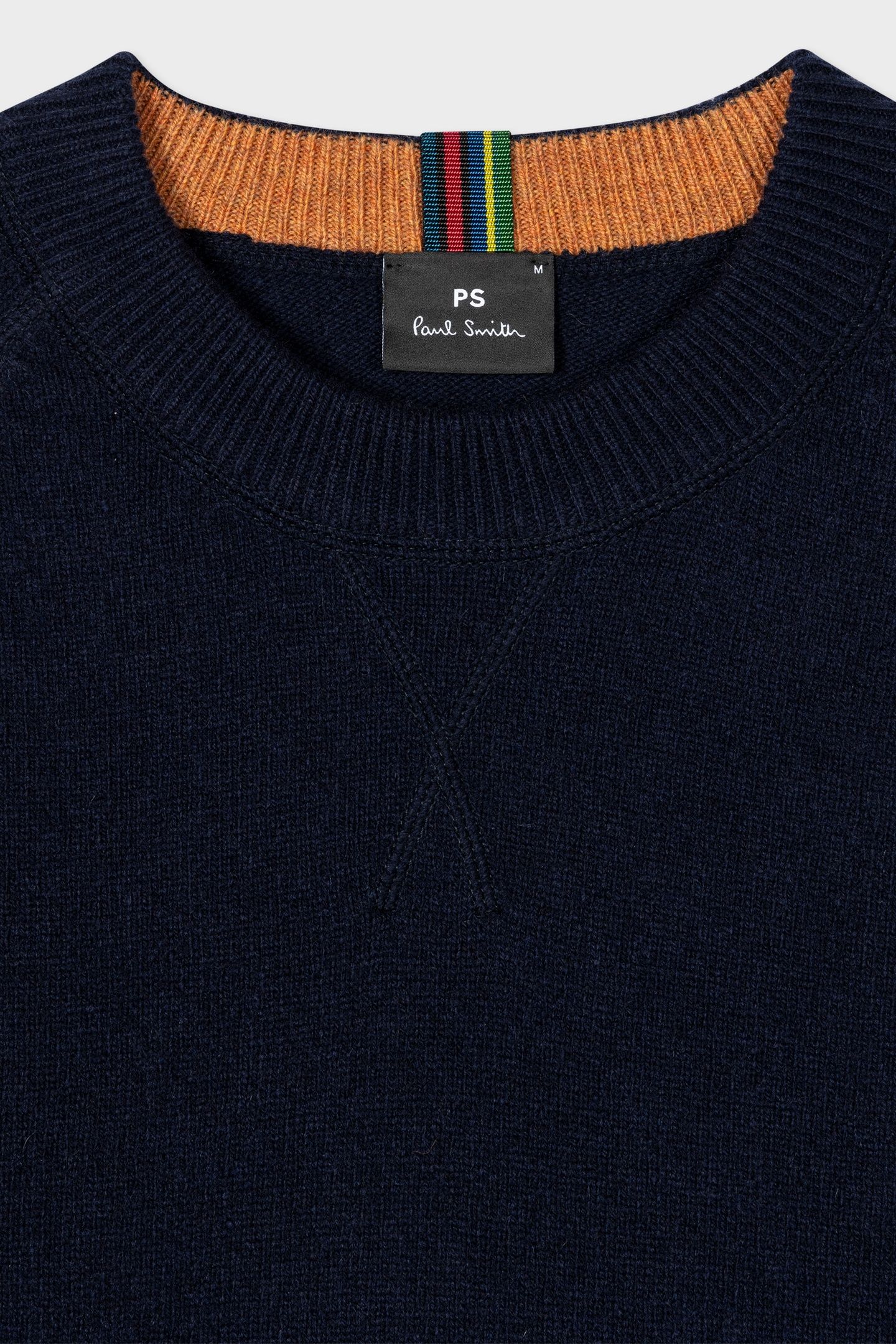 MENS SWEATER CREW NECK VERY DARK NAVY 3