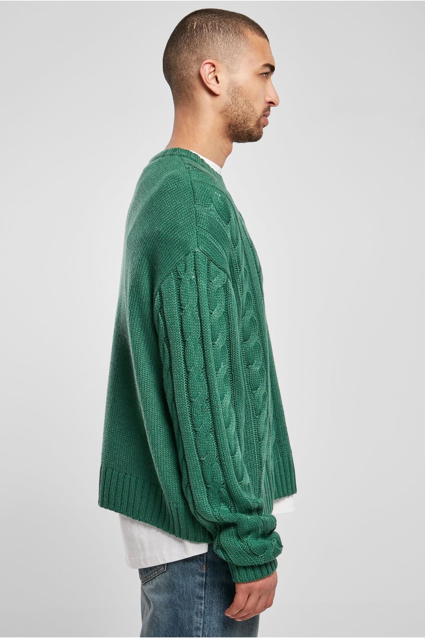 BOXY SWEATER GREEN 8