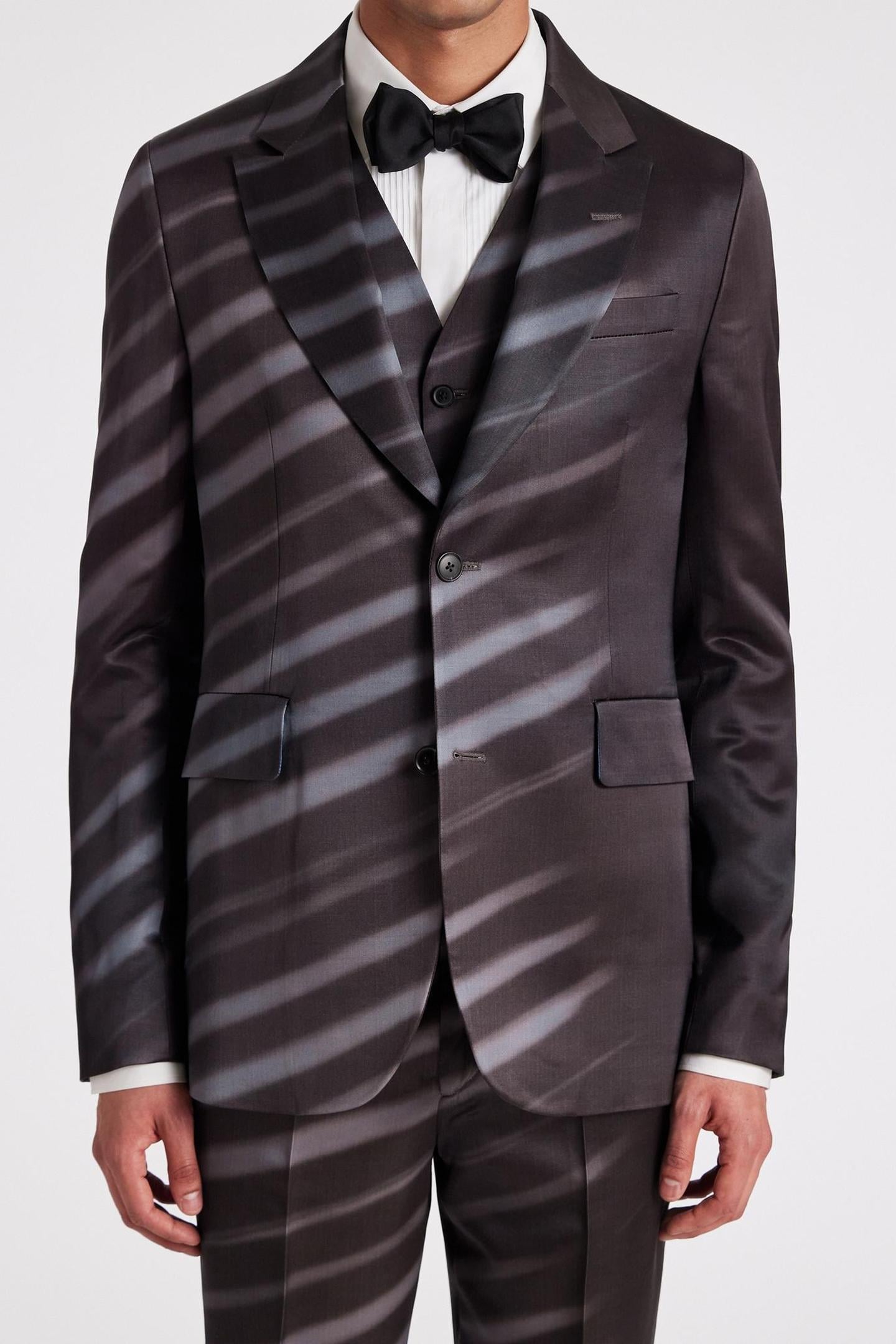 MENS 2 BTN JACKET SMOKE 1