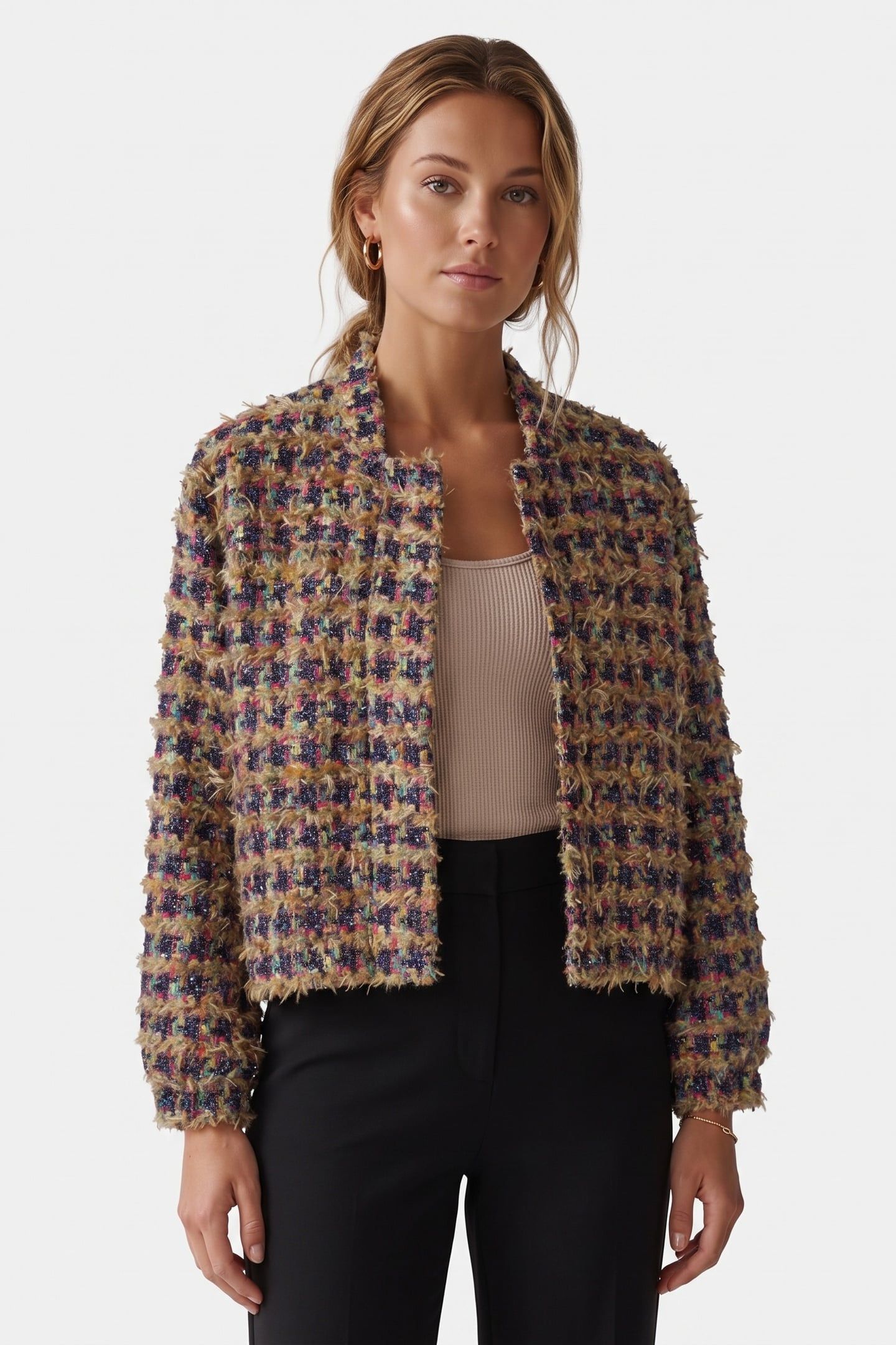 FLEUR BOMBER MULTI PRINT 1