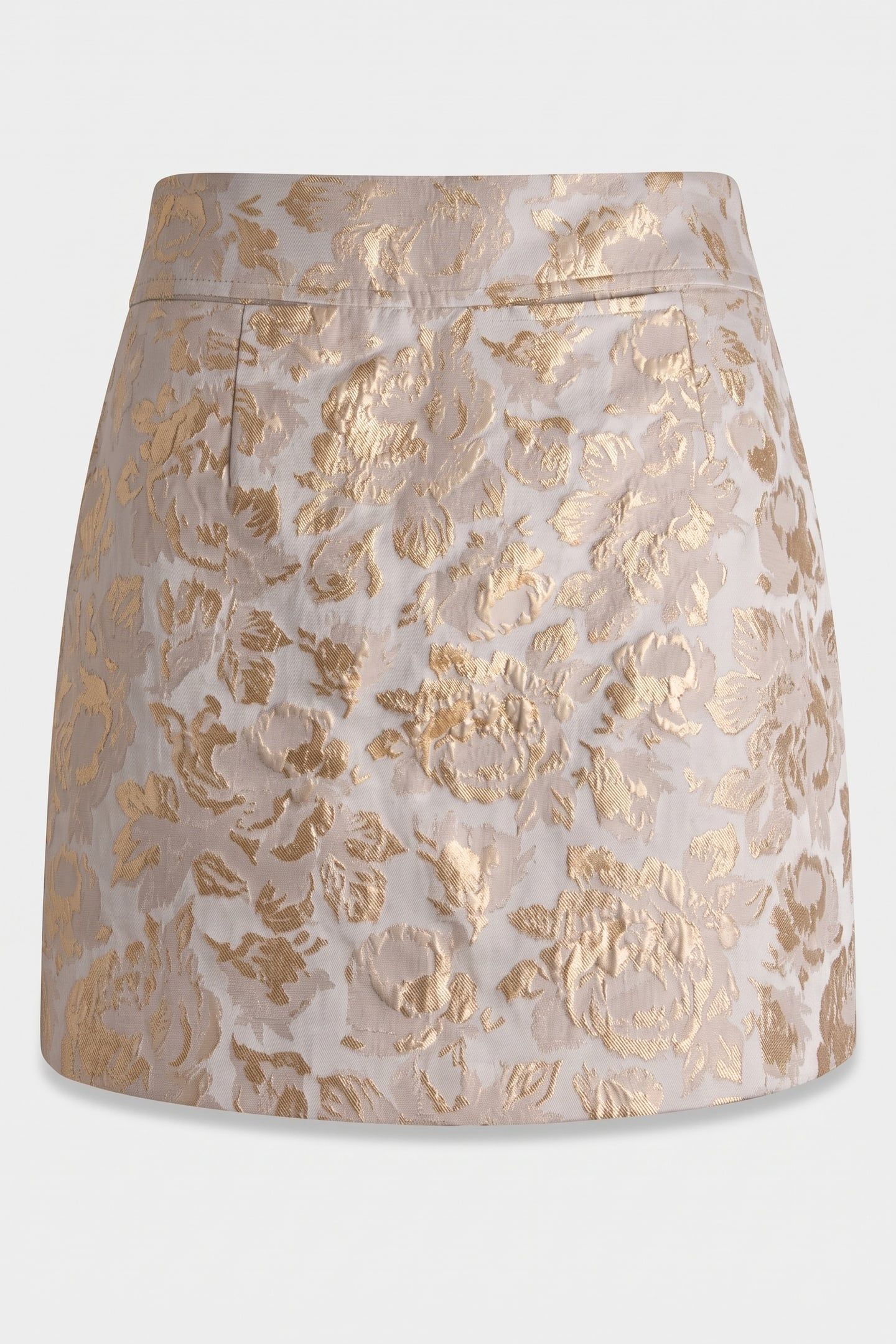 PA CHRIS JACQUARD SKIRT BEIGE 3