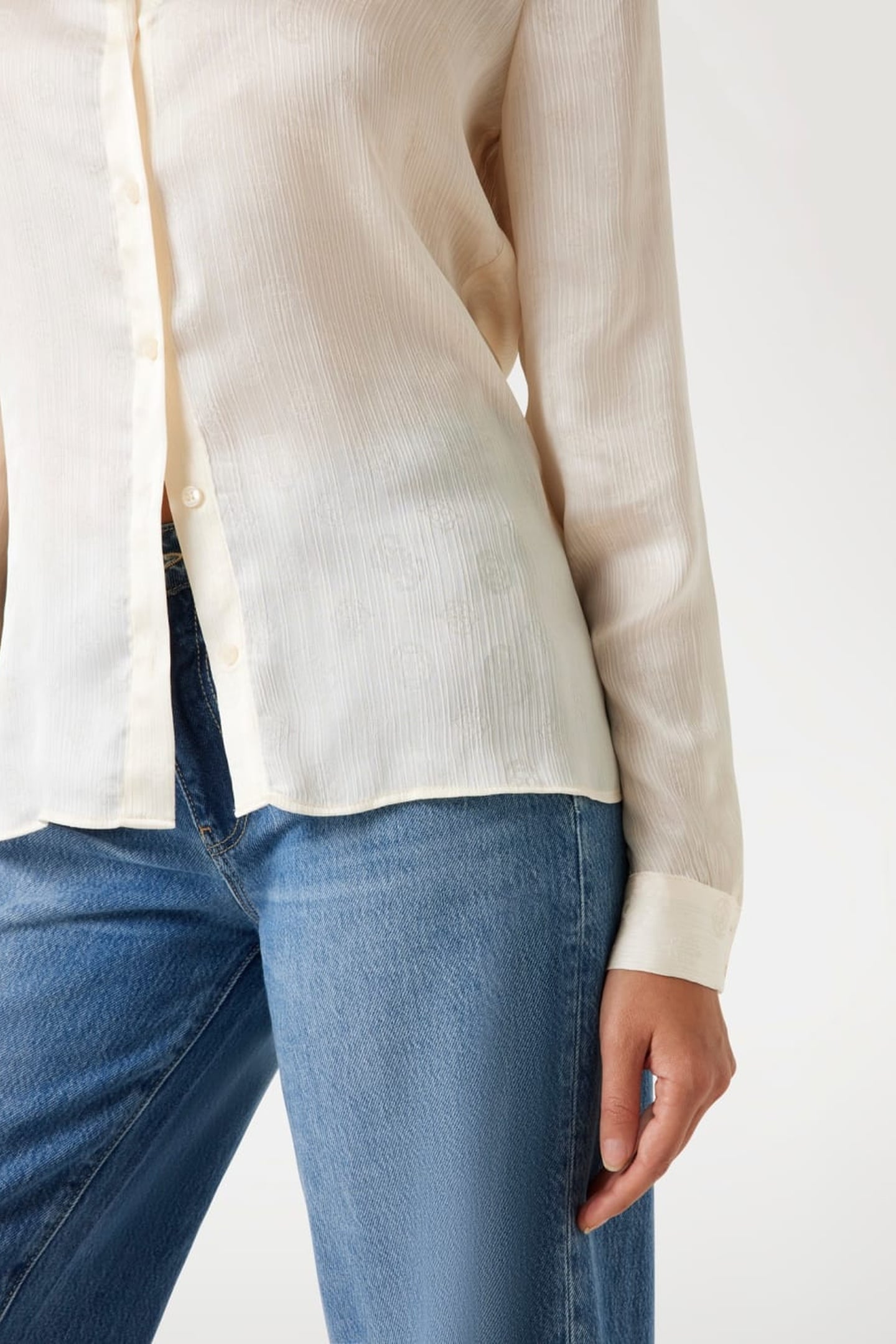LS MARTHE LOGO SHIRT VANILLA BLUSH 6