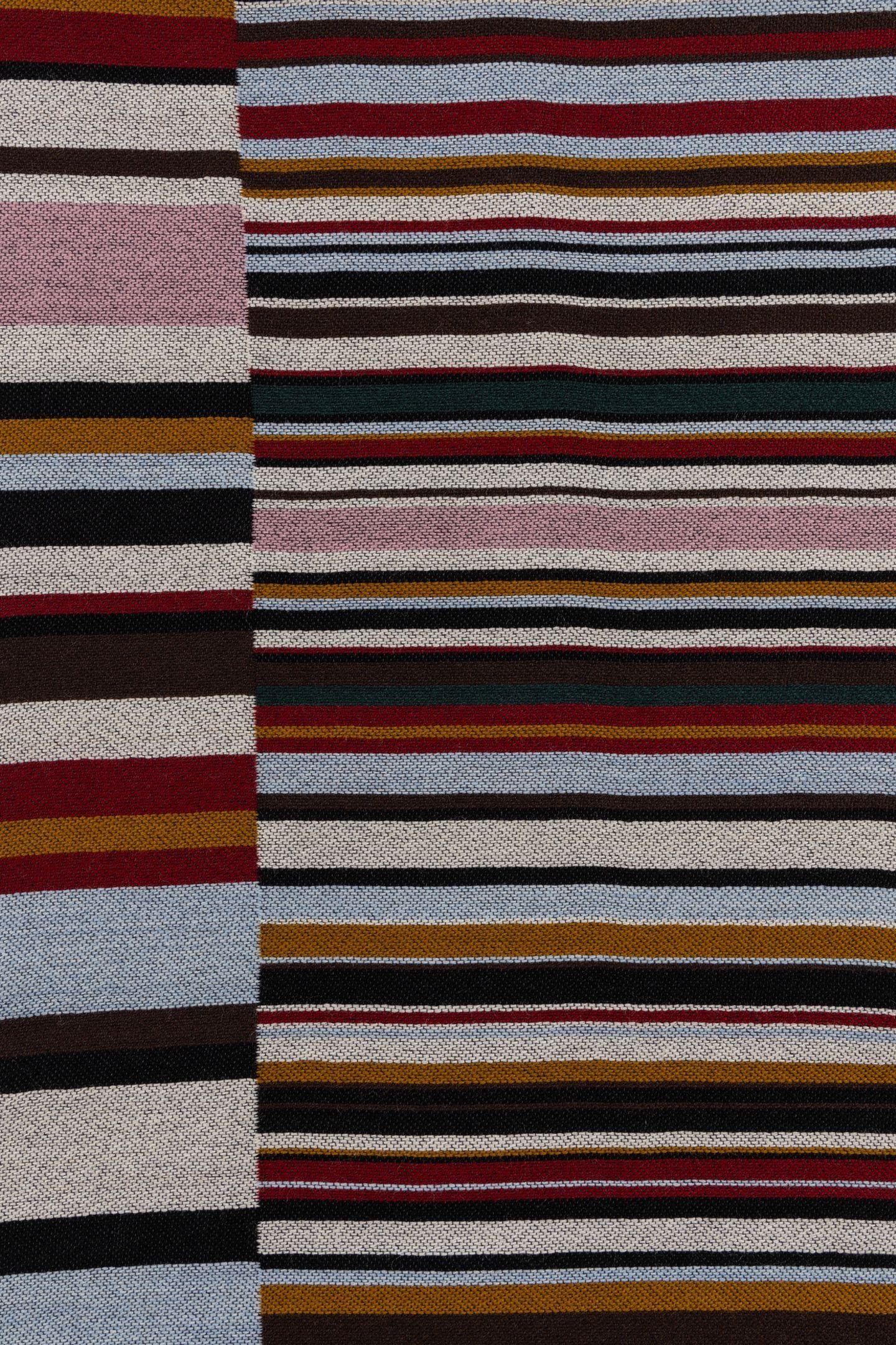 MEN SCARF SIGNTR OFFSET MULTI COLOURED 4