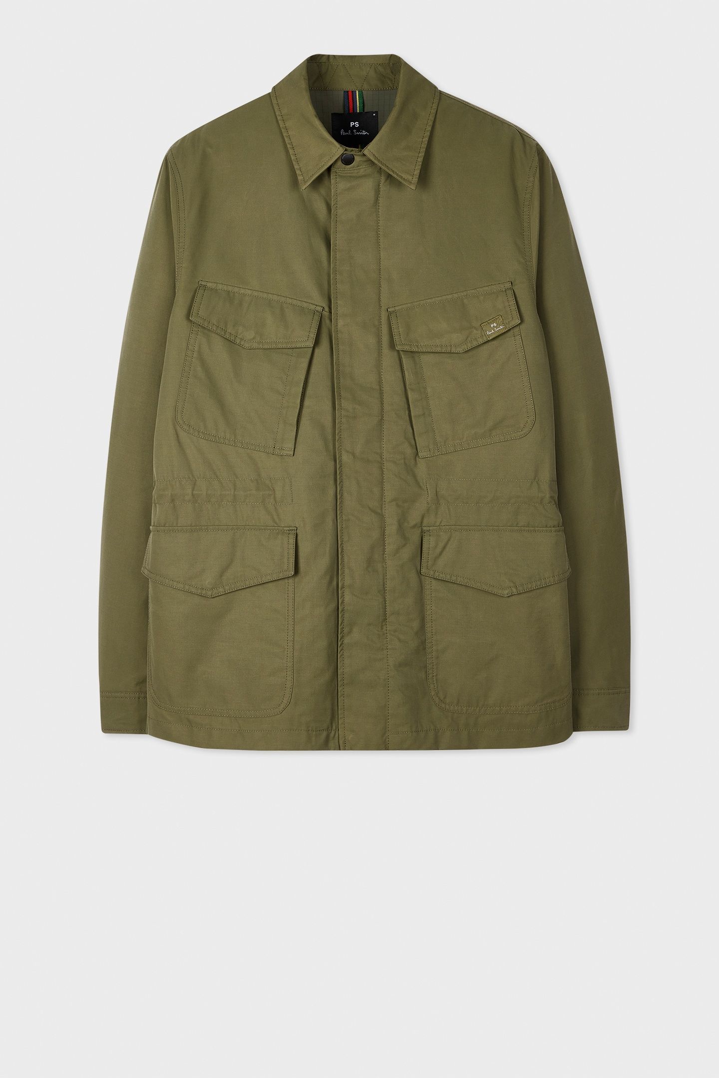 MENS 4 POCKET JACKET OLIVE GREEN 4