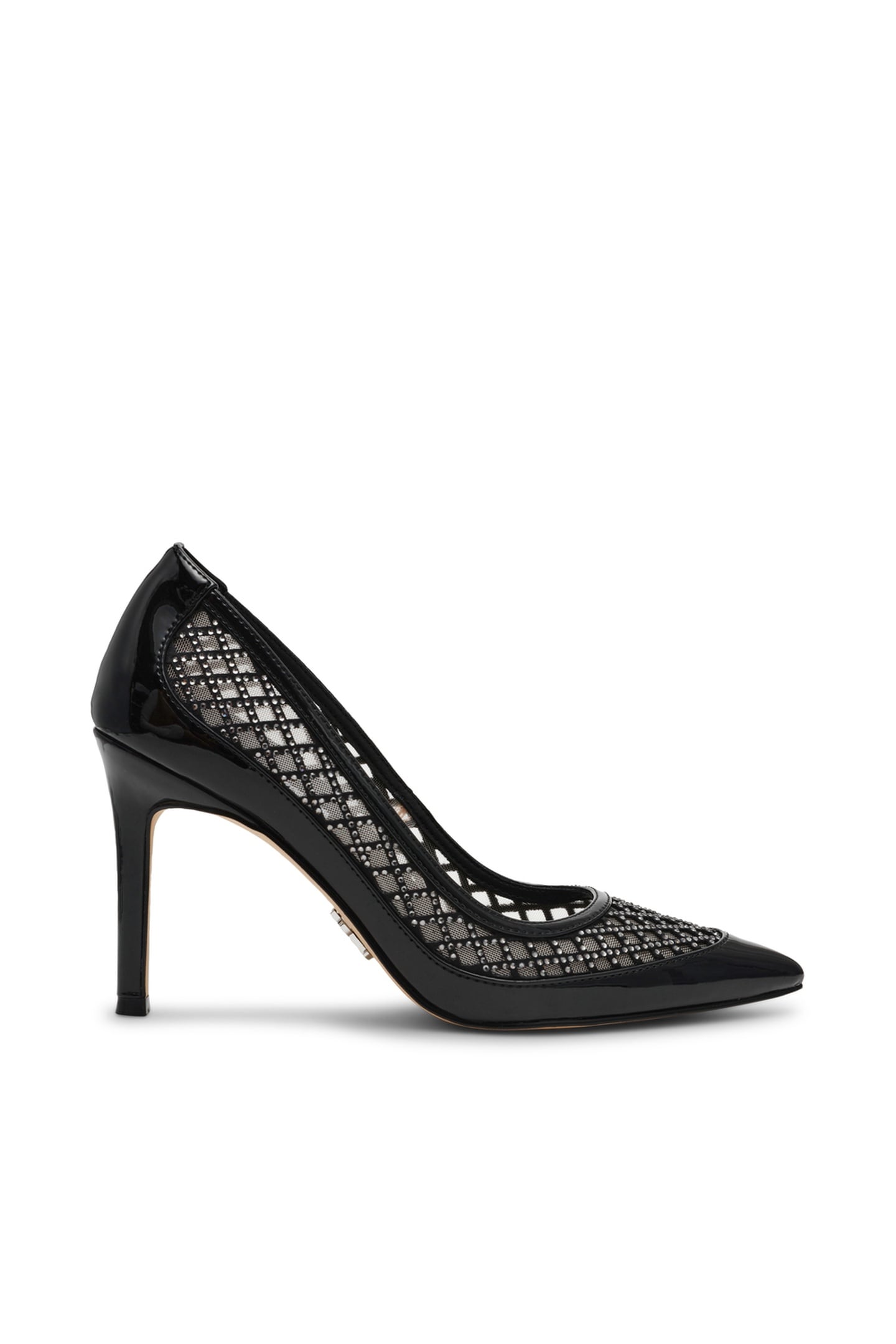SAXXON PUMPS BLACK PATENT 1