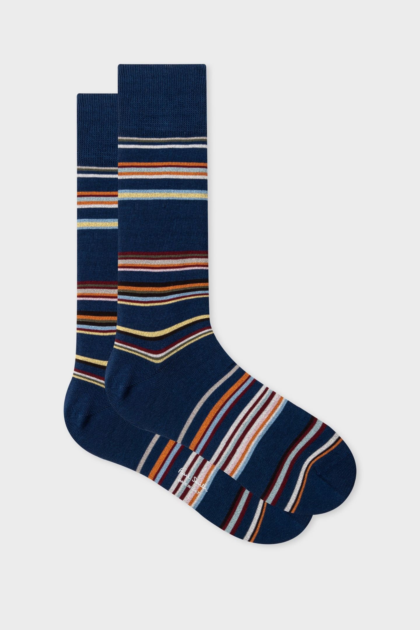 MEN SOCK FLAVIO SIGNATURE NAVY 1
