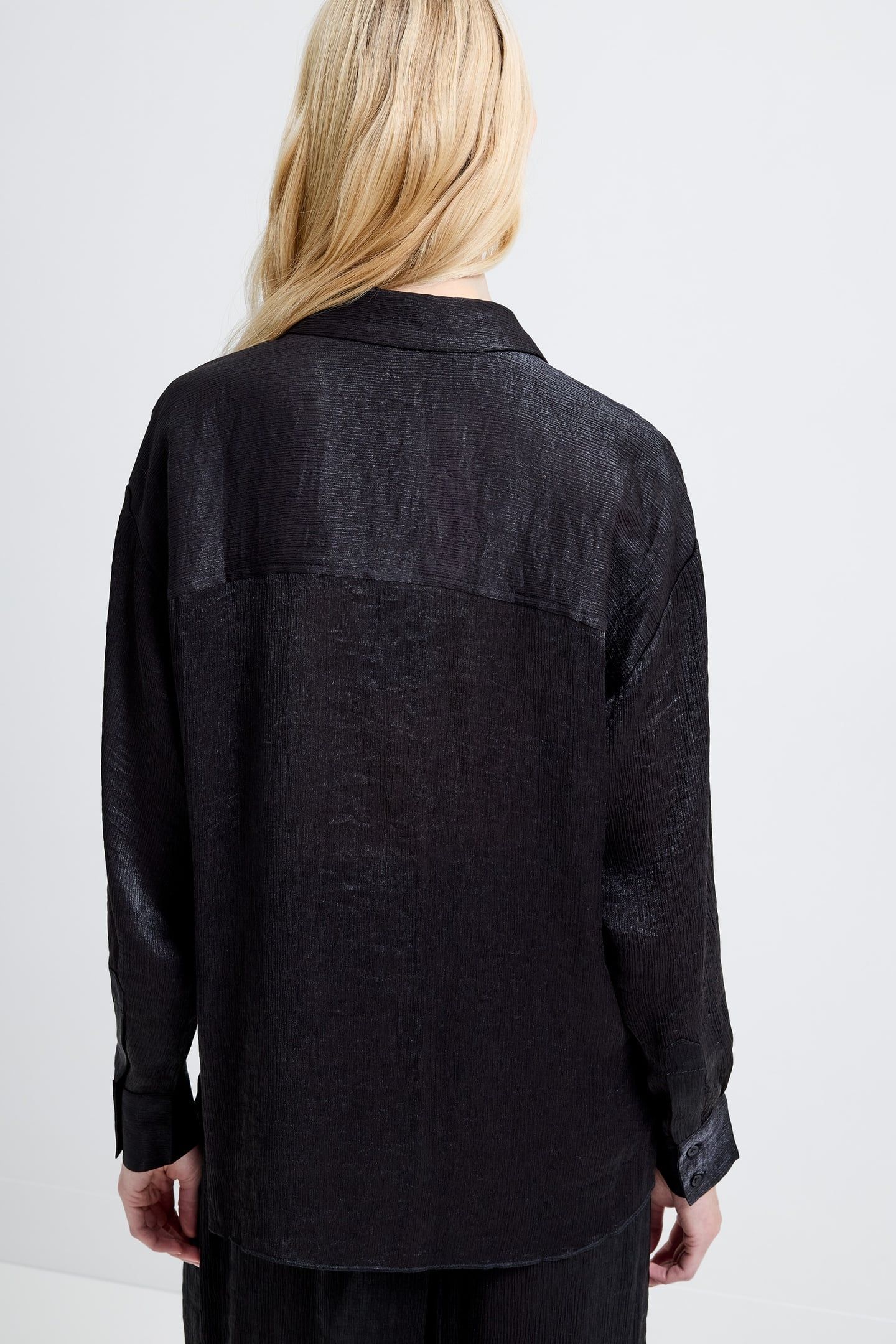 TERRY CRINKLE TOP BLACK 3