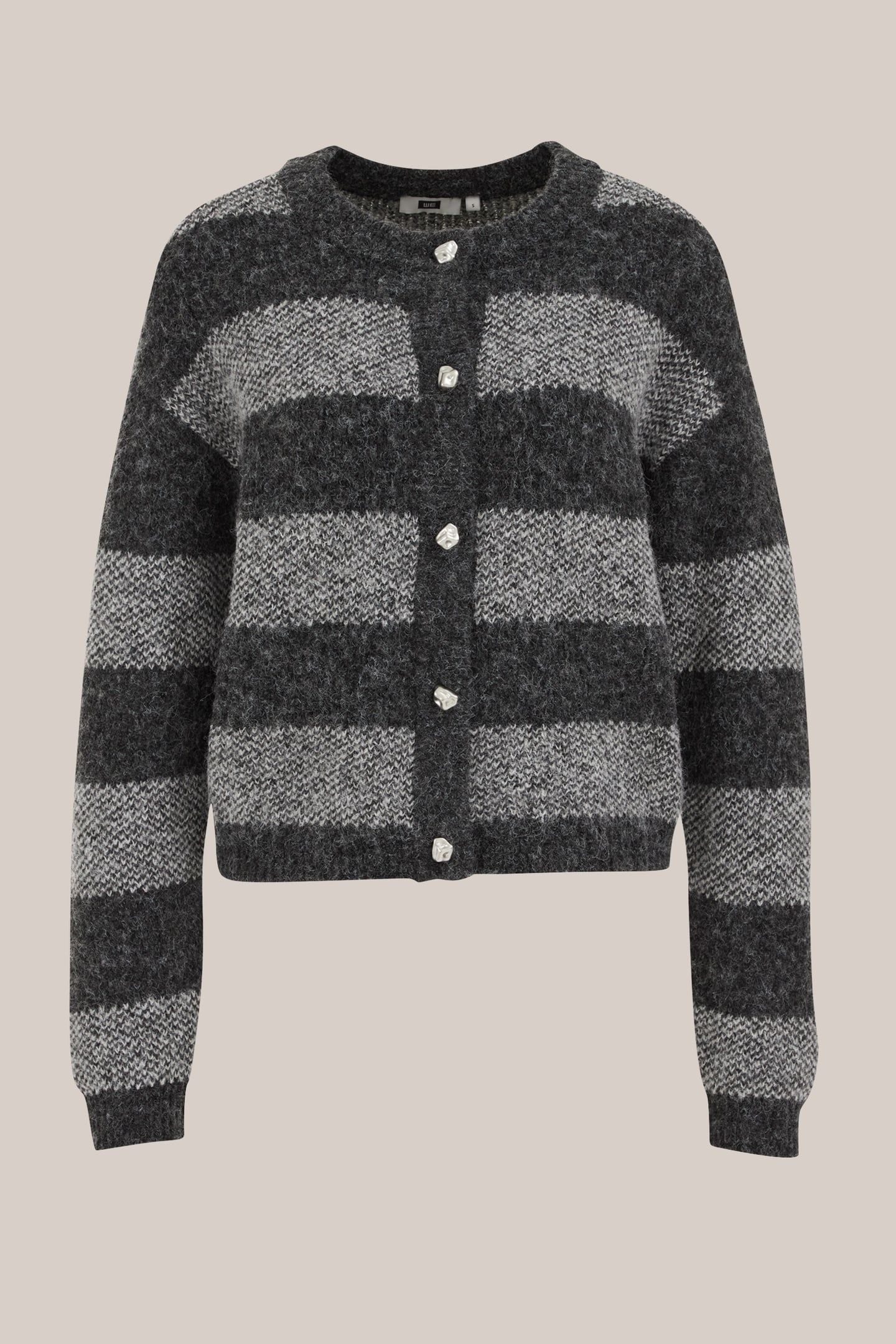 KNITTED CARDIGAN DARK GREY 4