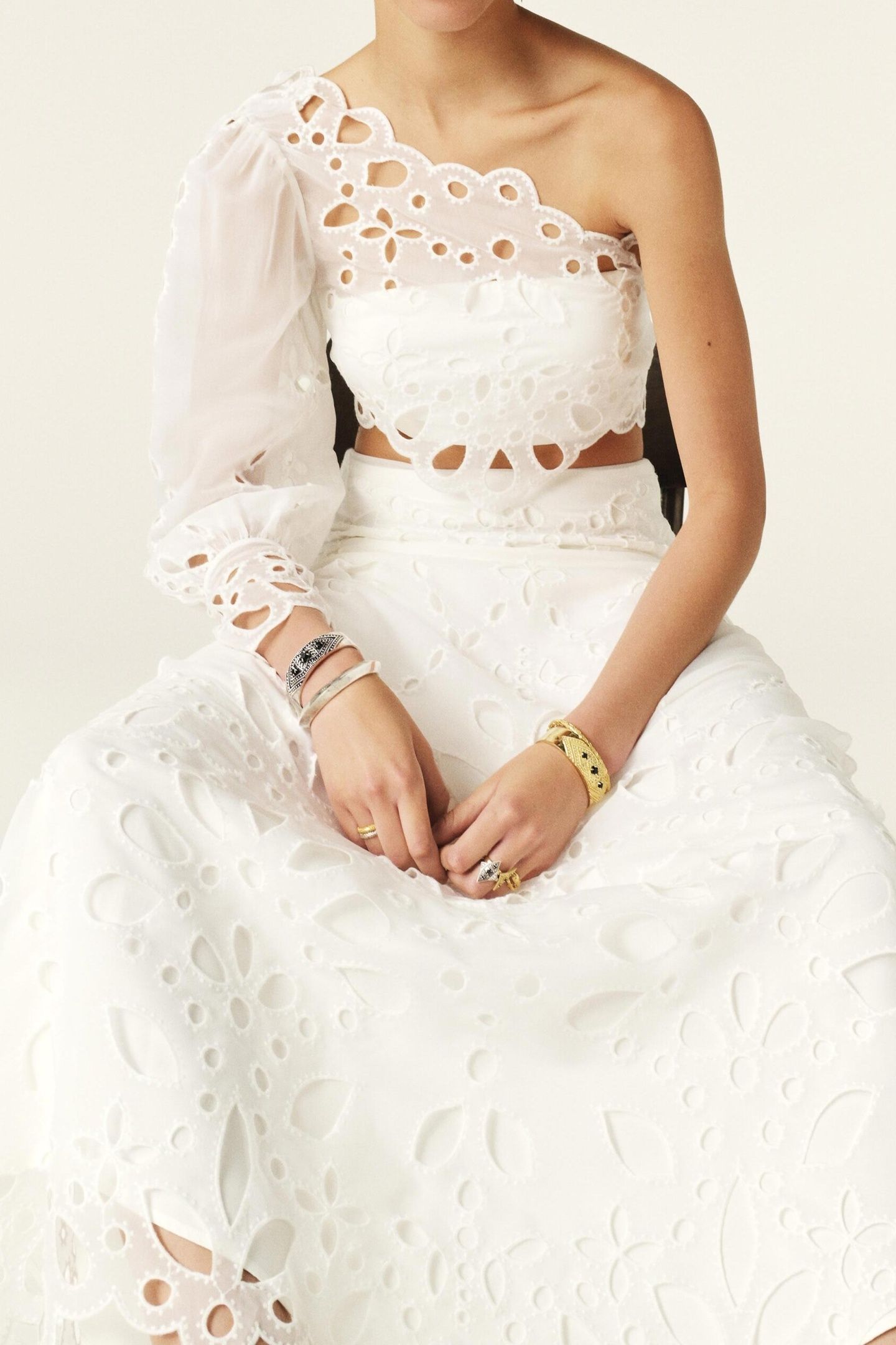LONG SLEEVES TOP BLANC 6