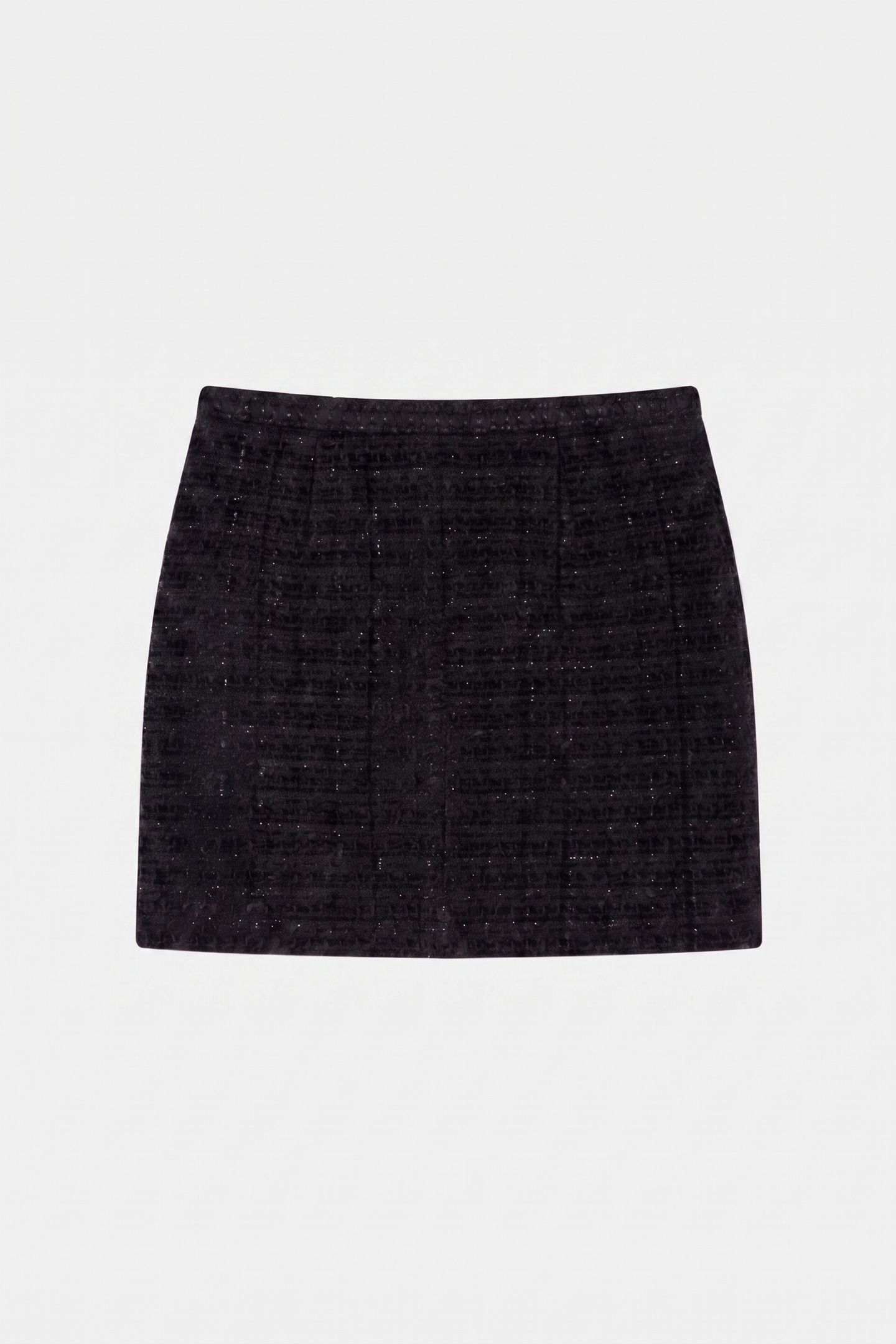 SUE MINI SKIRT JET BLACK A996 3
