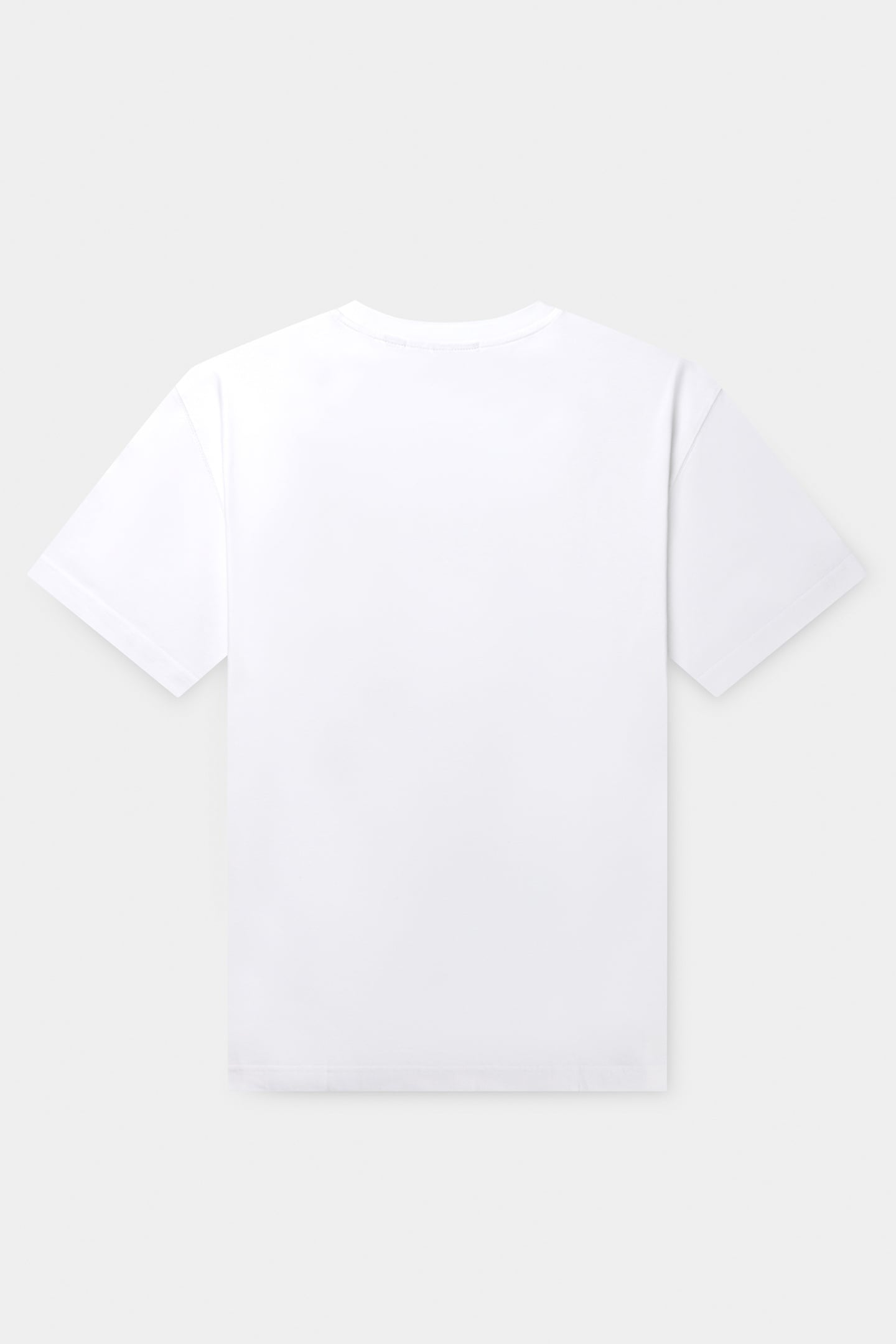 UNISEX WHITE DOTTED LOGO T-SHIRT WHITE 3
