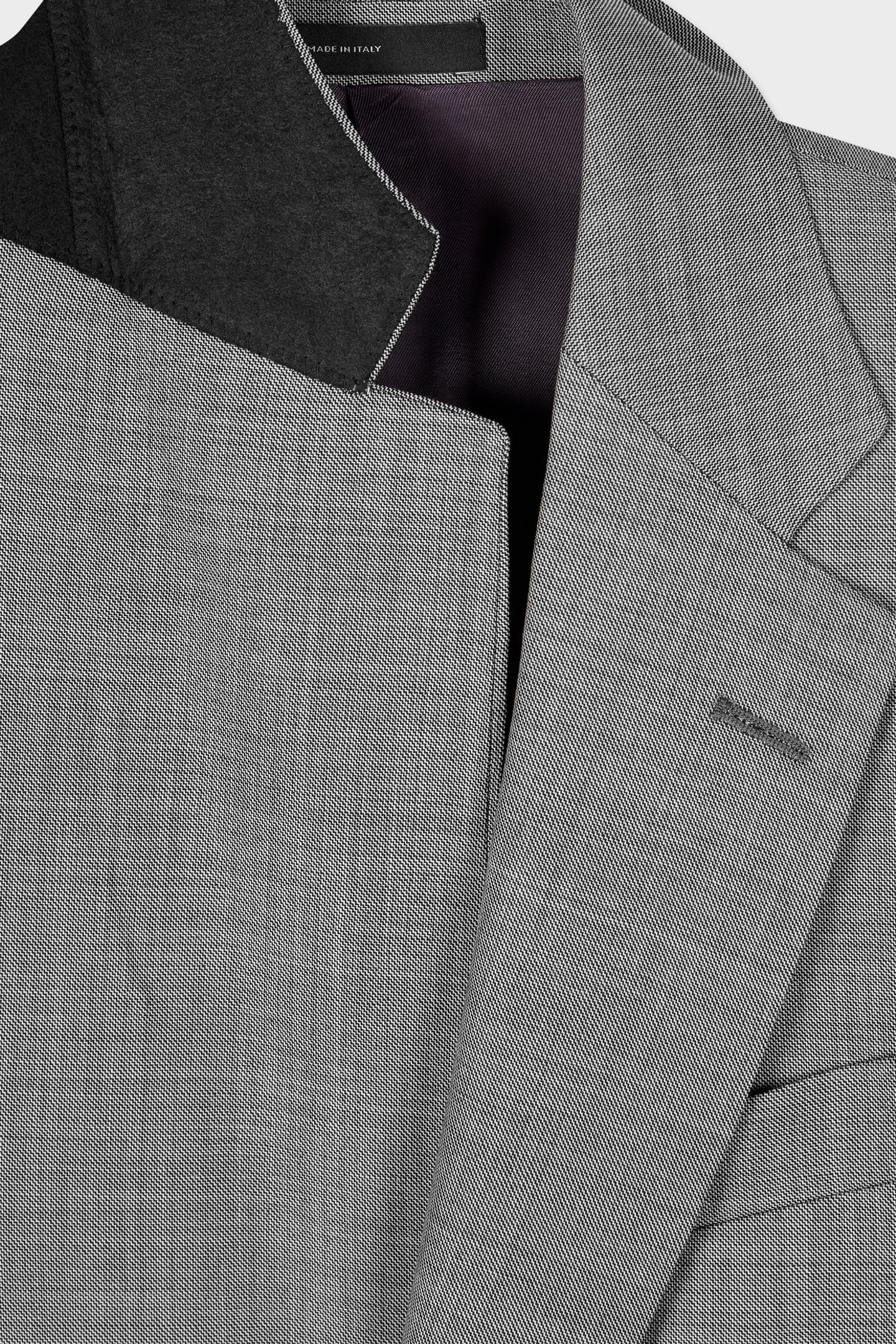 MENS TAILORED FIT 2 BUTTON SUIT GREY BEIGE 7
