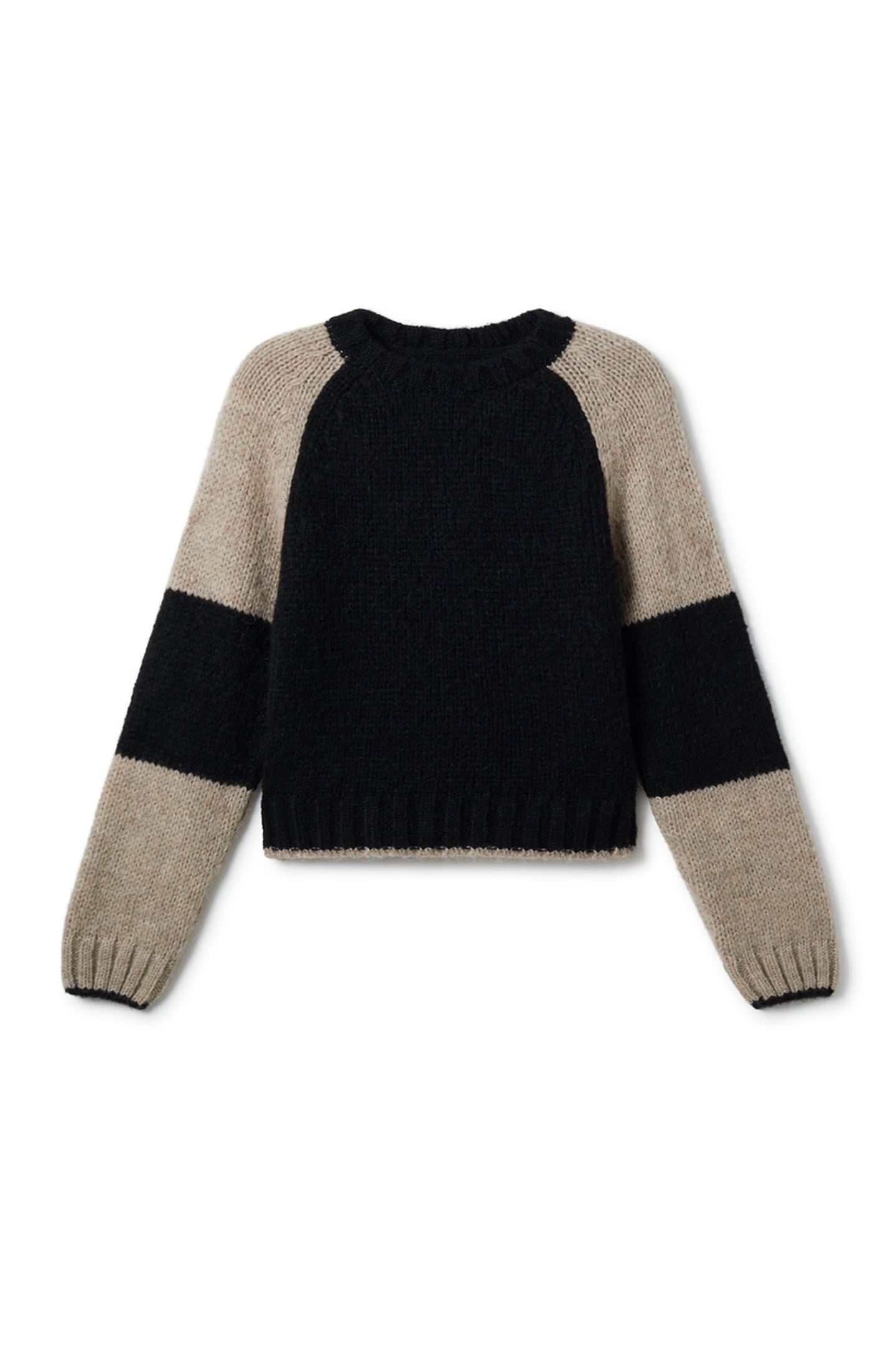 KIKAIJIMA KNIT BLACK/BEIGE 4