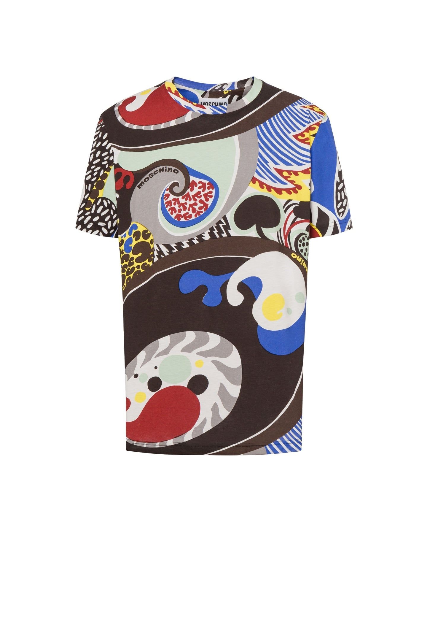 T-SHIRT IN JERSEY PSYCHEDELIC PRINT MULTICOLOR 3