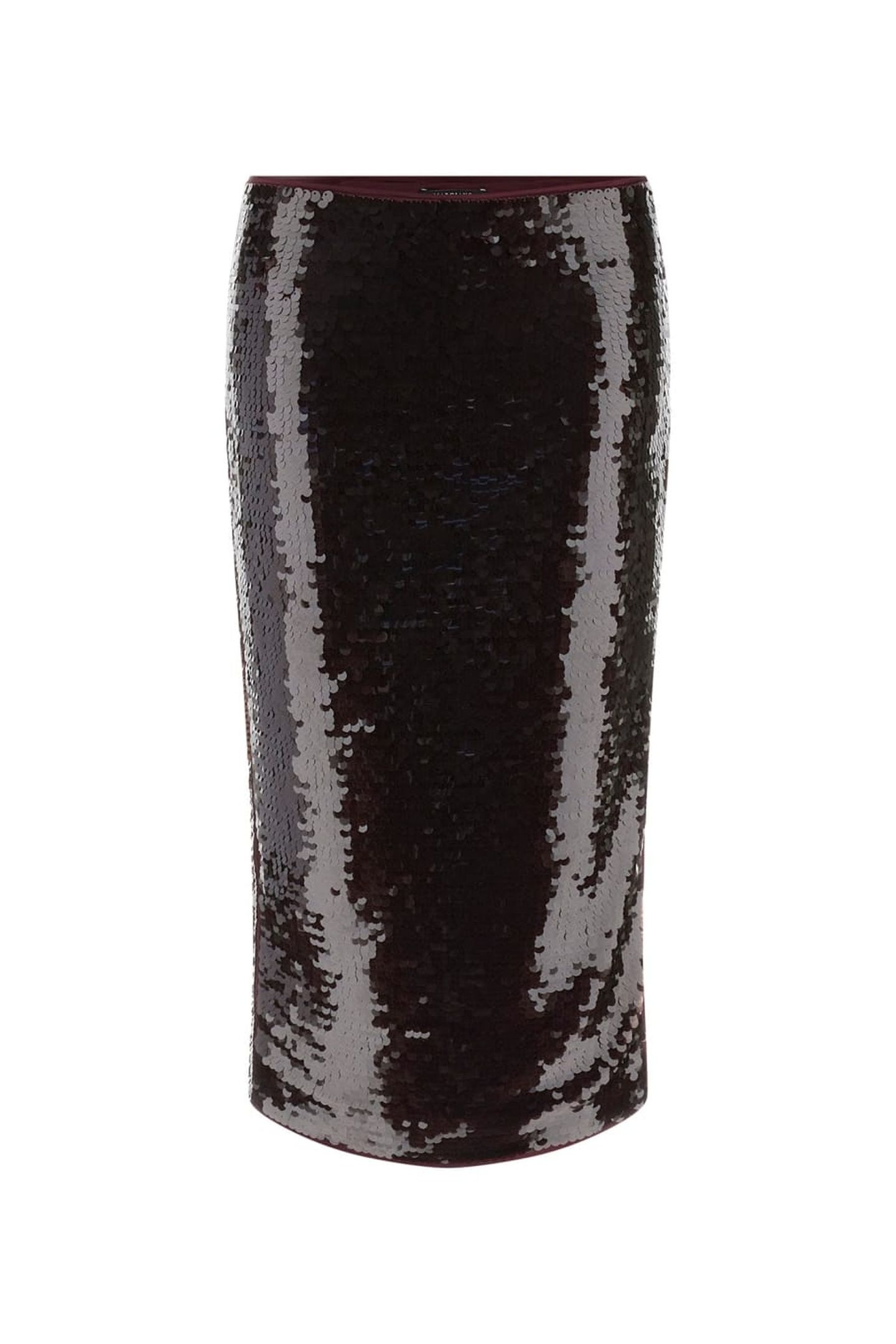 MISTY SIDE SPLIT MID SEQUINS REGAL PLUM M 7
