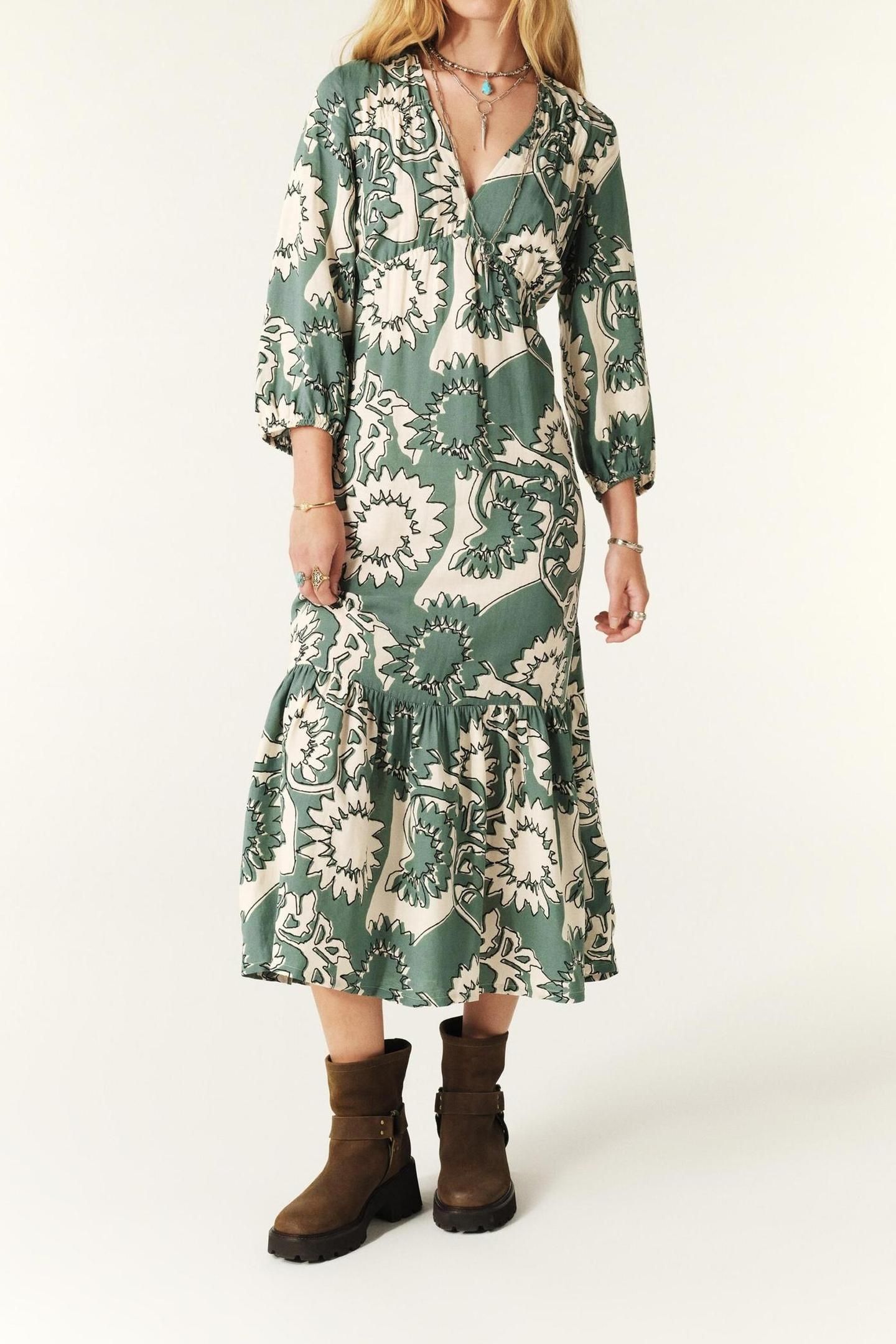MID-LENGTH DRESS VERT 1