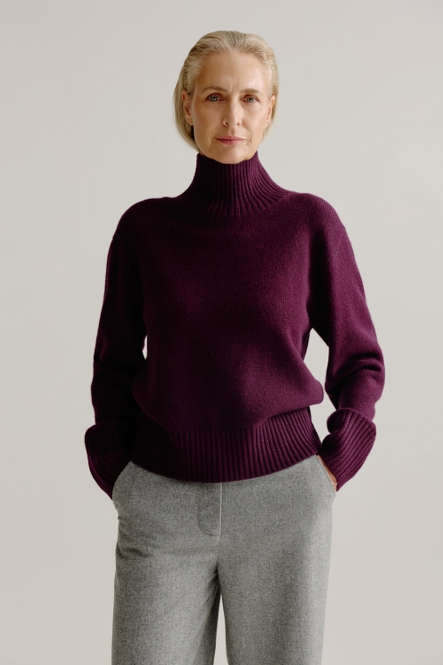 LENA SWEATER BORDEAUX 2