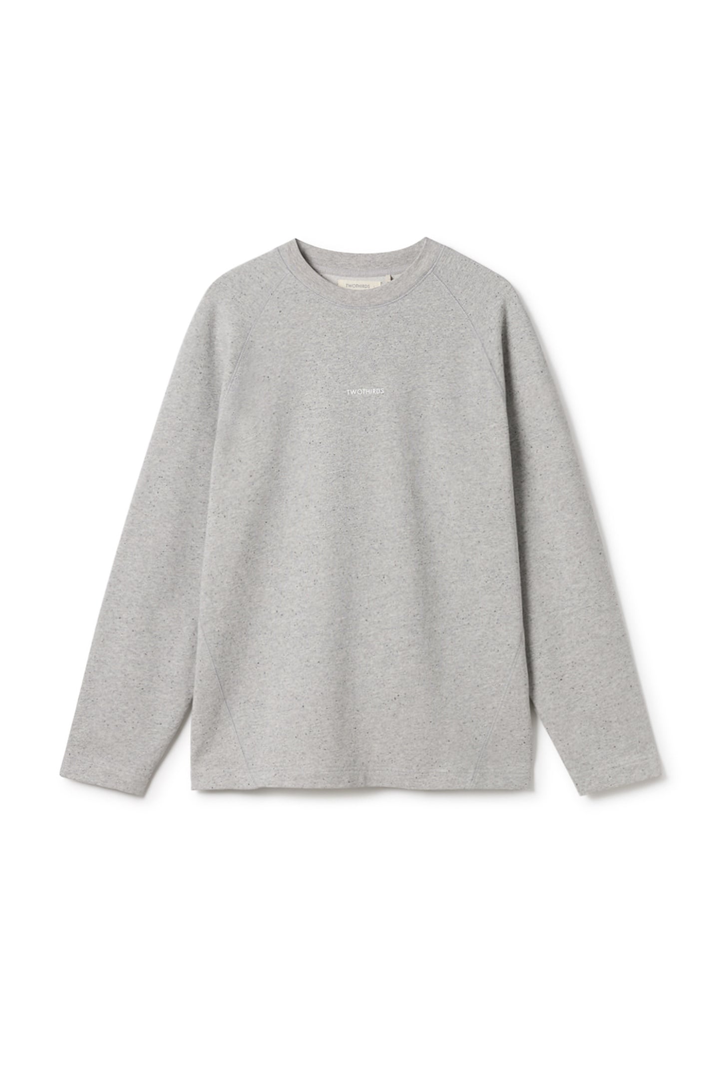 AGATTU SWEATSHIRT GREY MELANGE BLACK NEPS 3