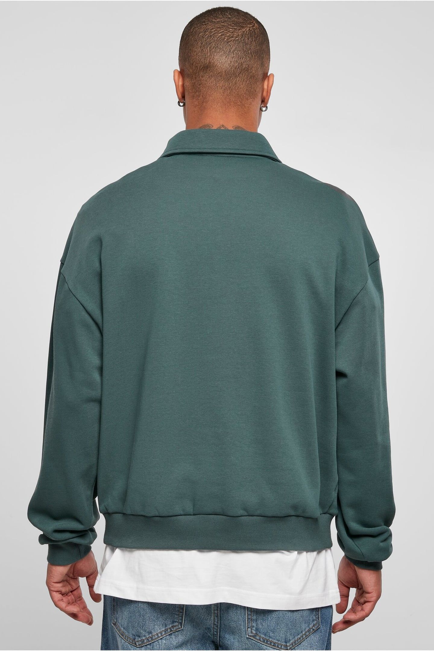 SHIRT COLLAR CREW BOTTLEGREEN 2