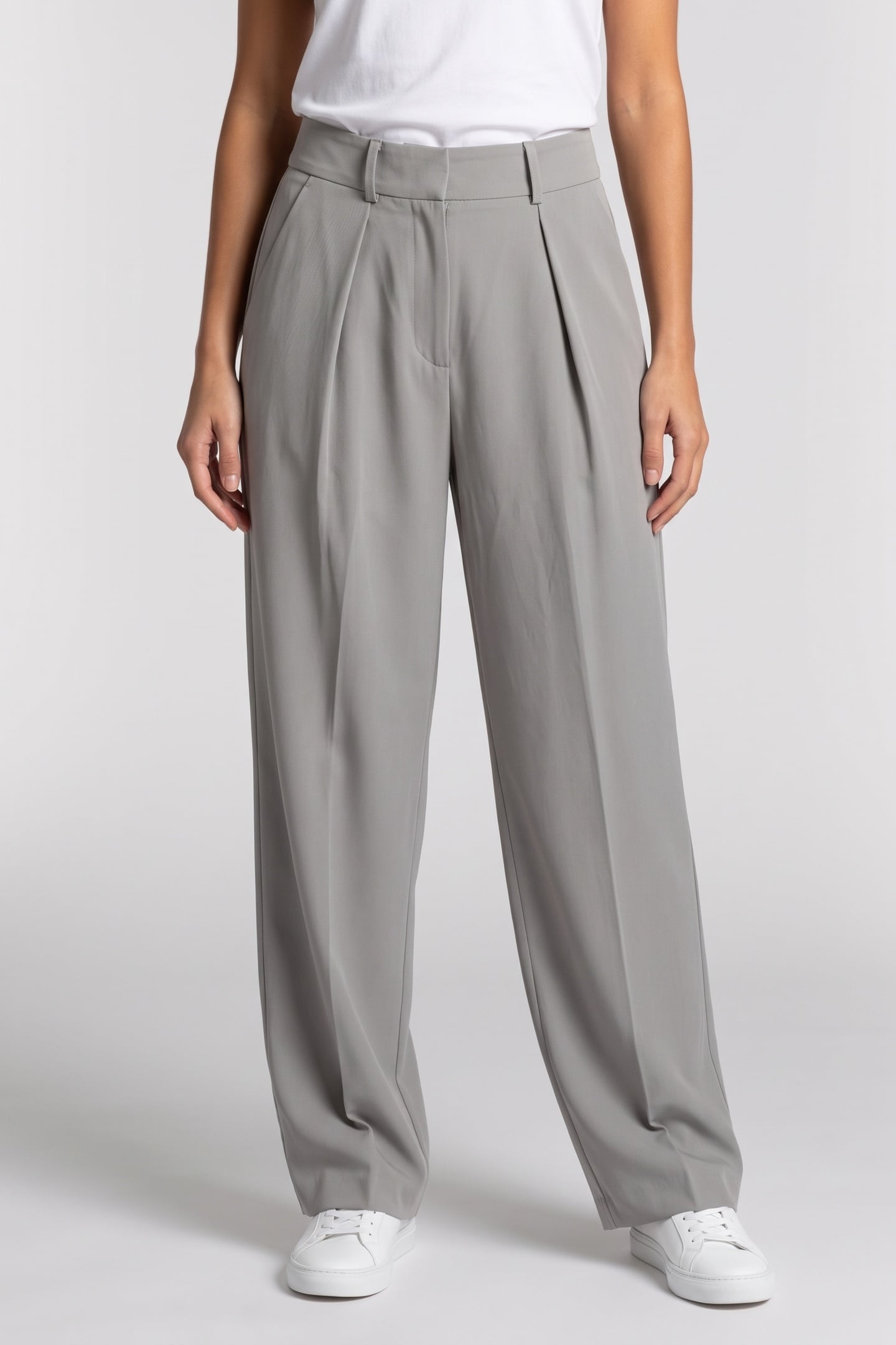 ST IDALIE TROUSERS GREY 1