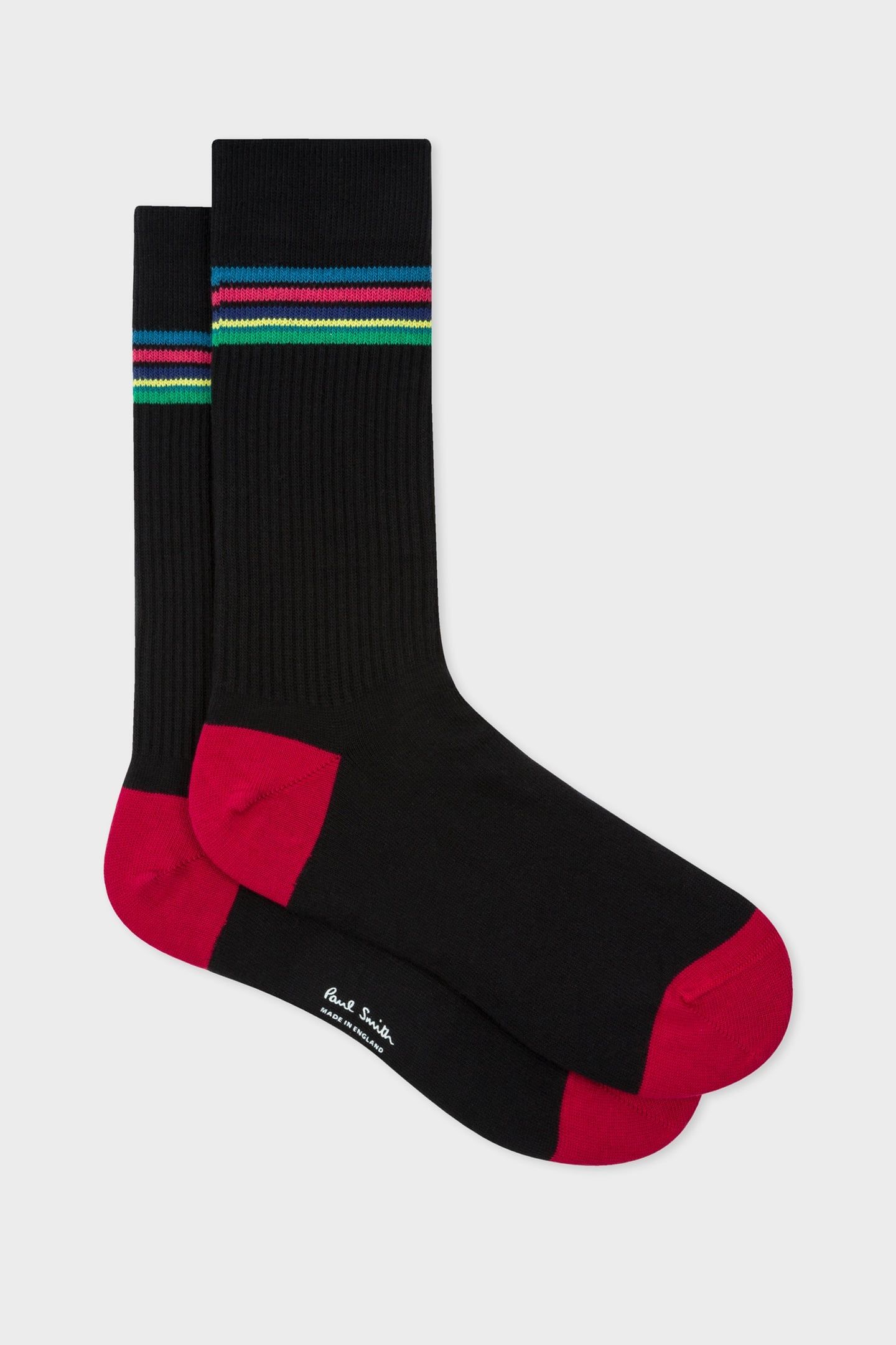 MEN SOCK DUO RIB BLACK 4