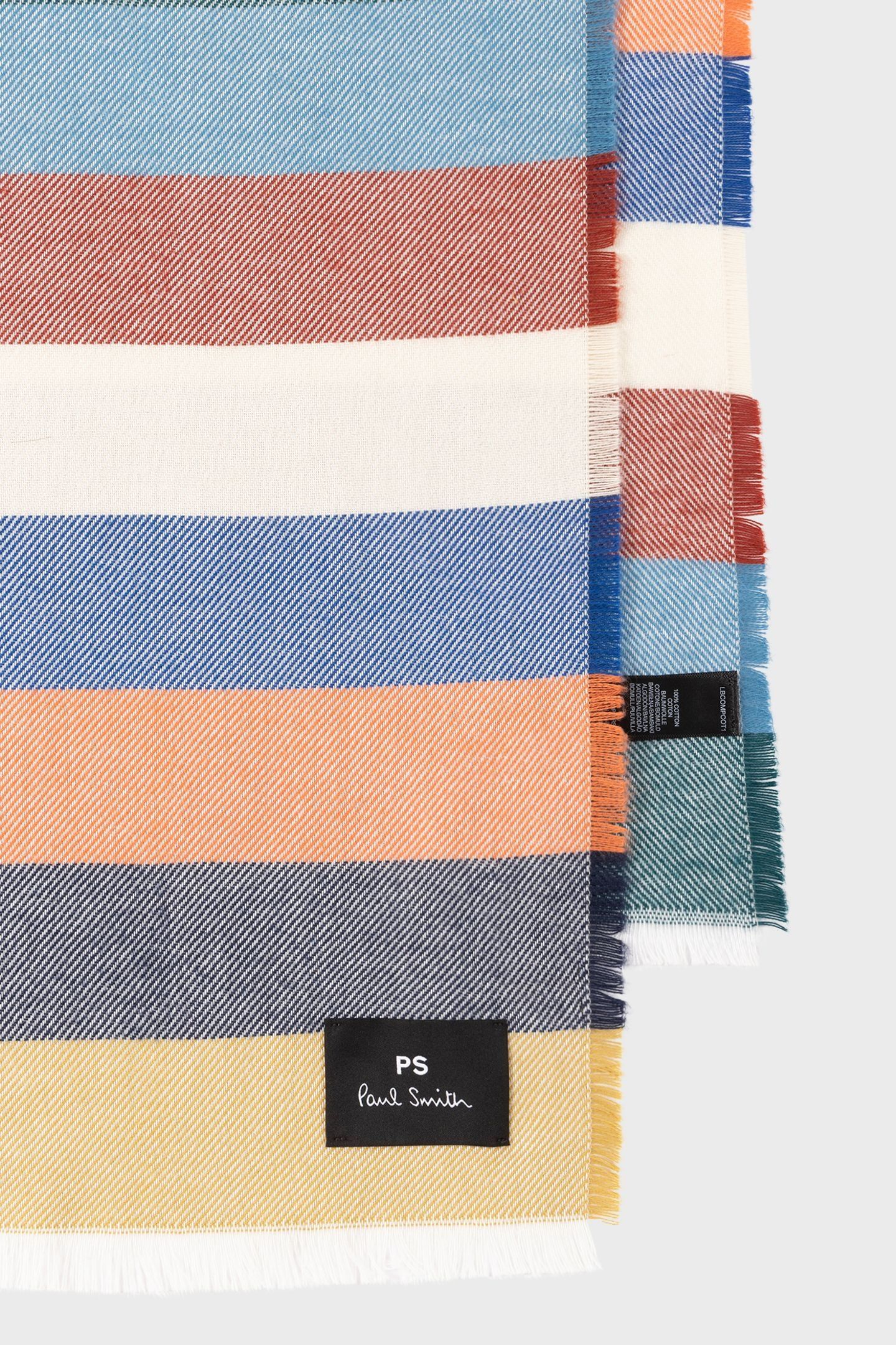 MEN SCARF PS WILLIAM STRP MULTI COLOURED 2