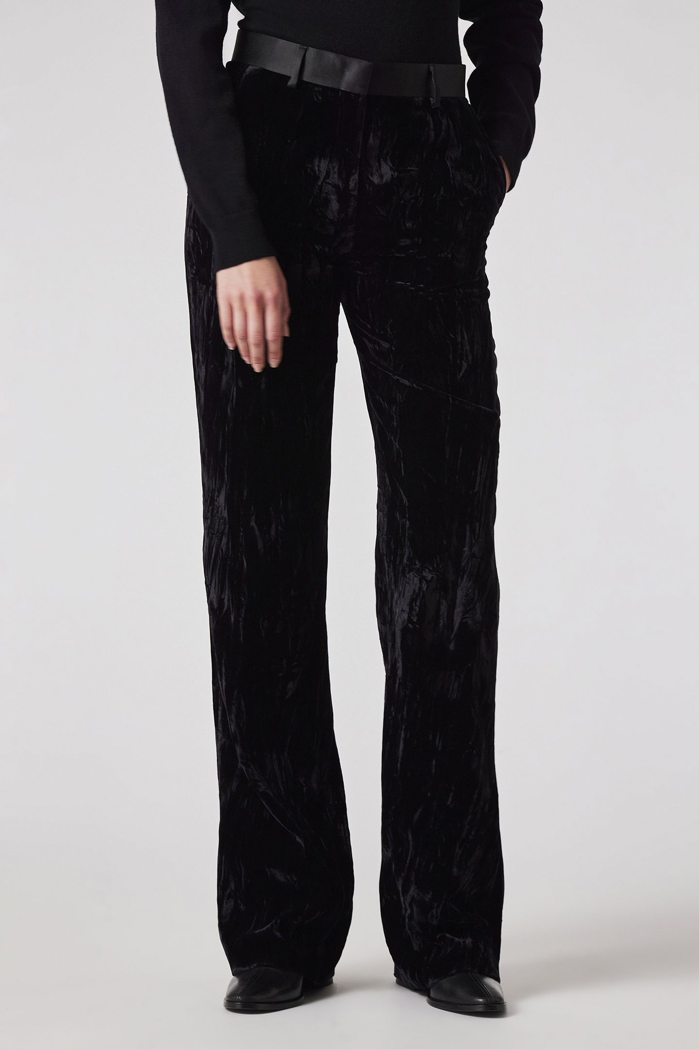 WOMENS TROUSERS DARK VIOLET 2