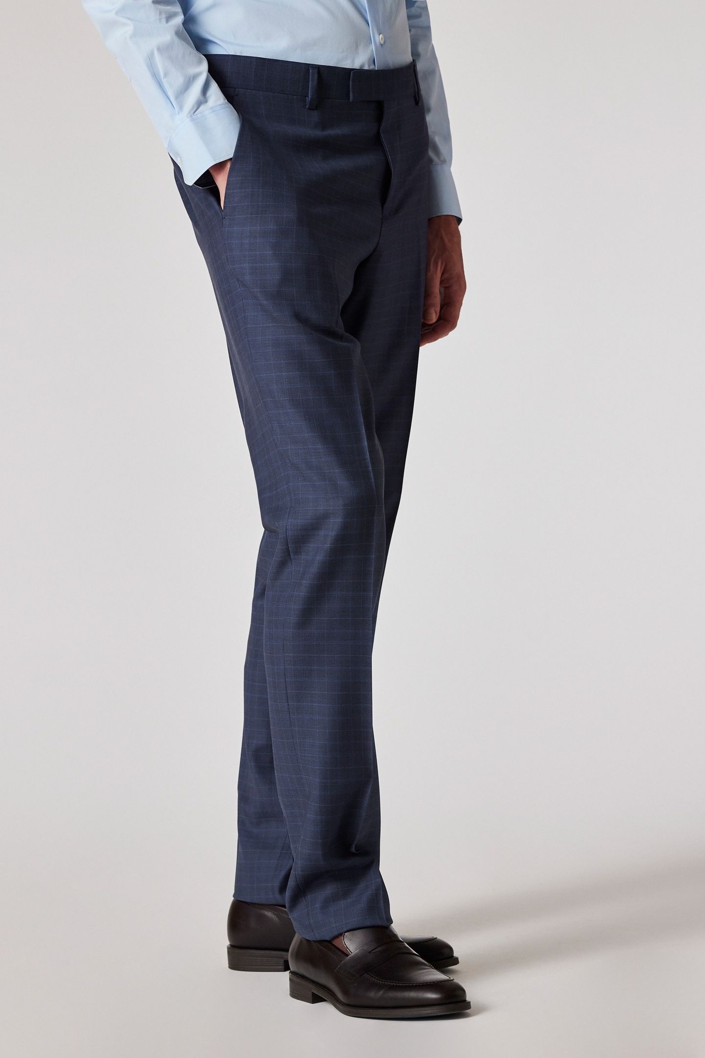 MENS 2 BUTTON SUIT INKY BLUE 4