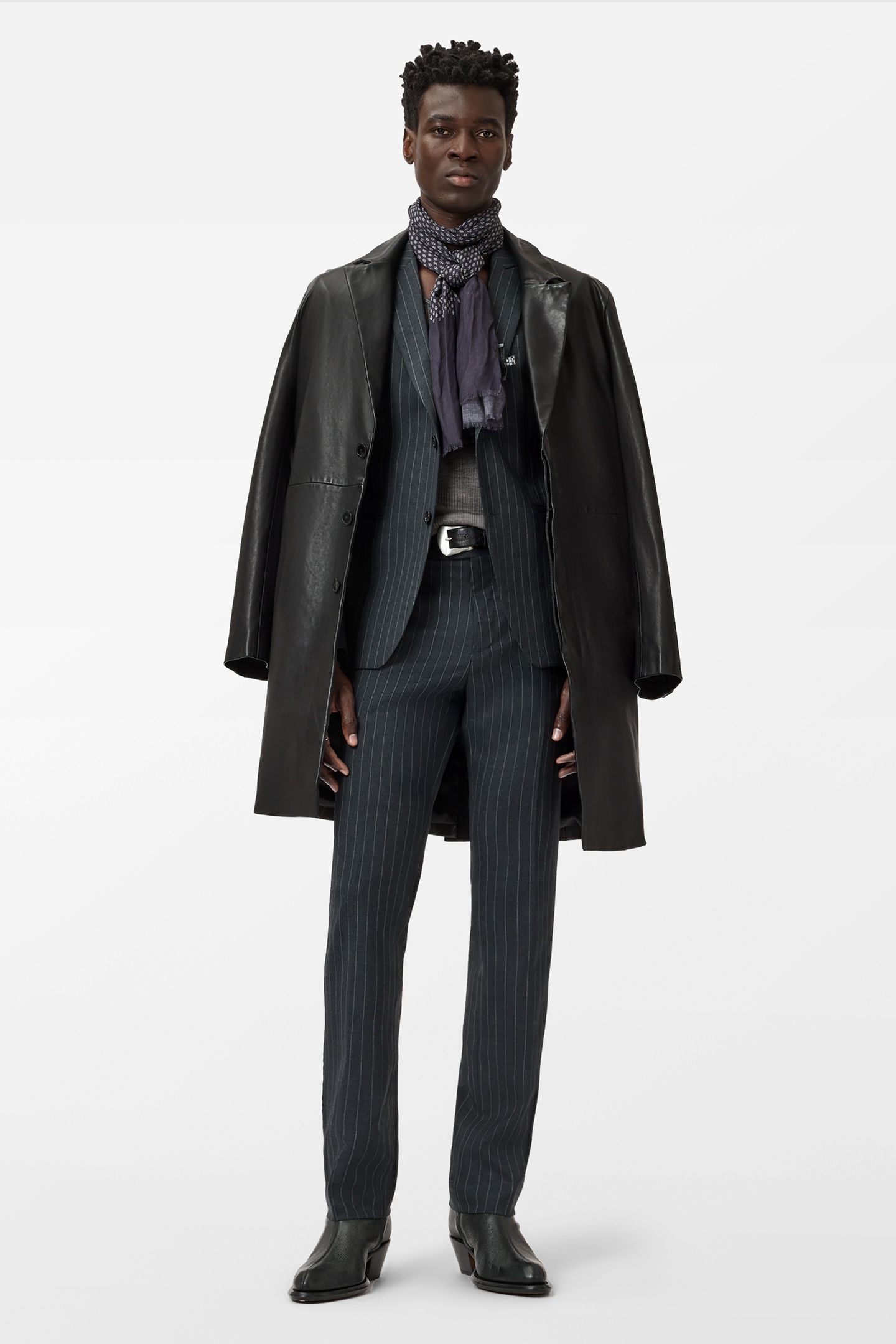 TYLER LEATHER COAT BLACK 2