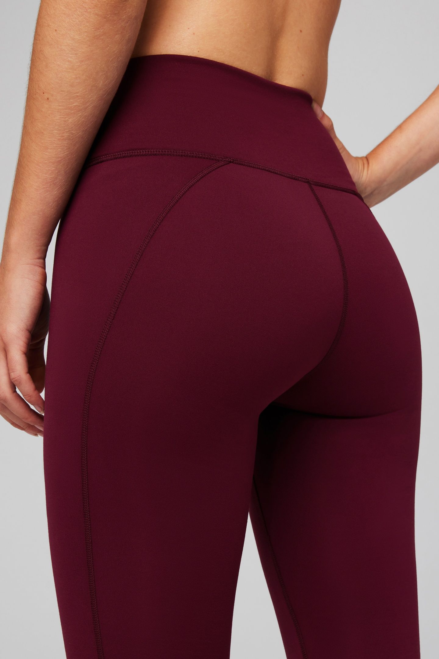 DEFINE HIGH-WAISTED LEGGING MERLOT 4