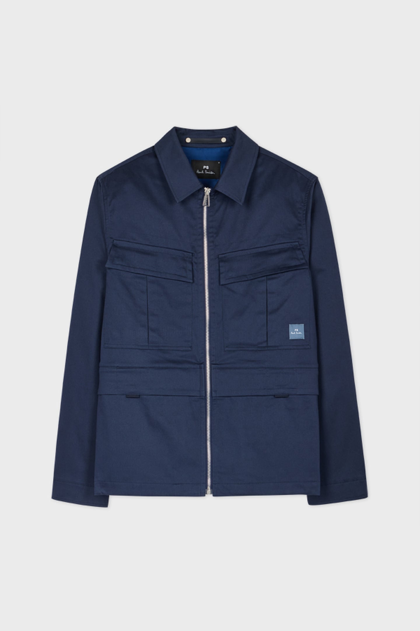 MENS TECH SHIRT JACKET NAVY 1