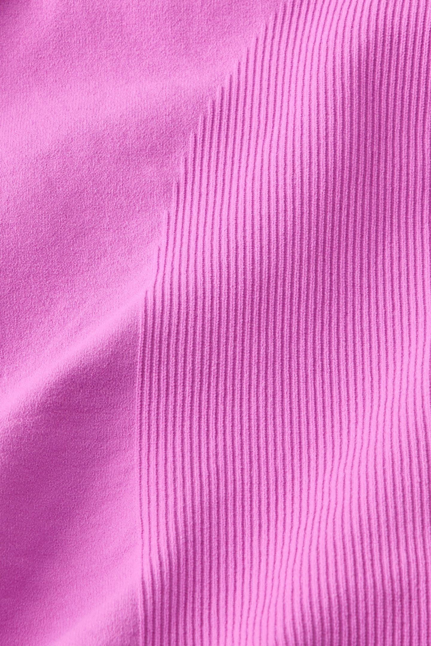 SLEEK SEAMLESS SCOOP NECK SHORT-SLEEVE TOP ELECTRIC ORCHID 4
