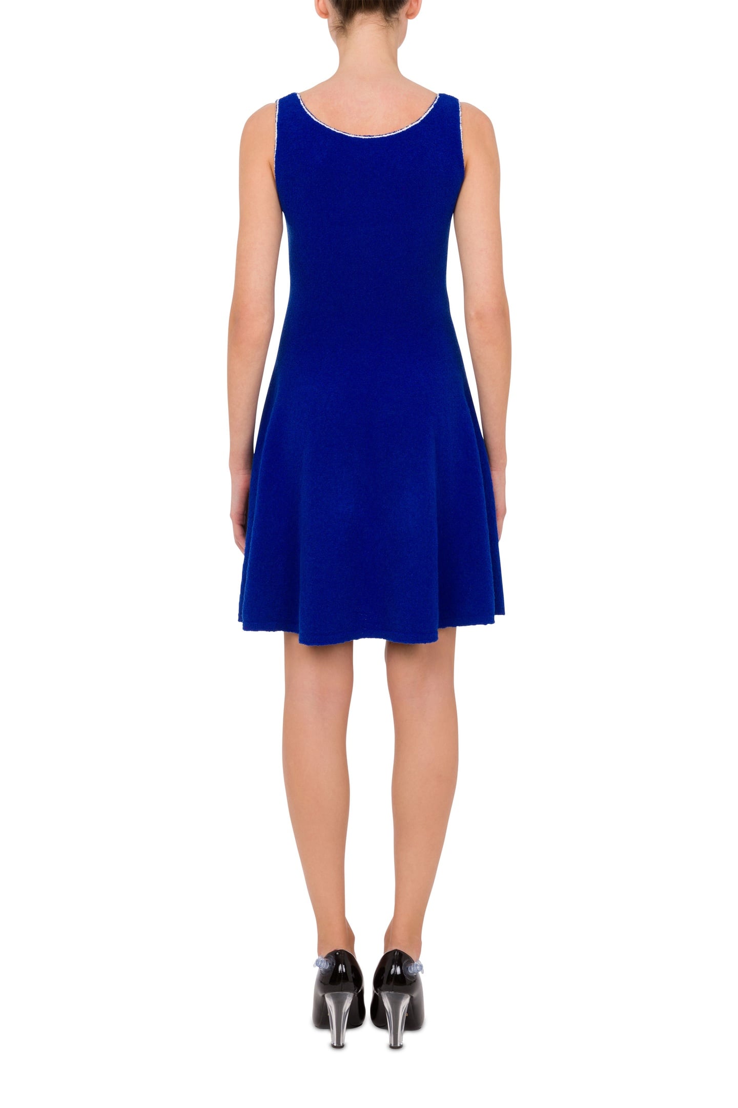 KNIT DRESS BLUE 2