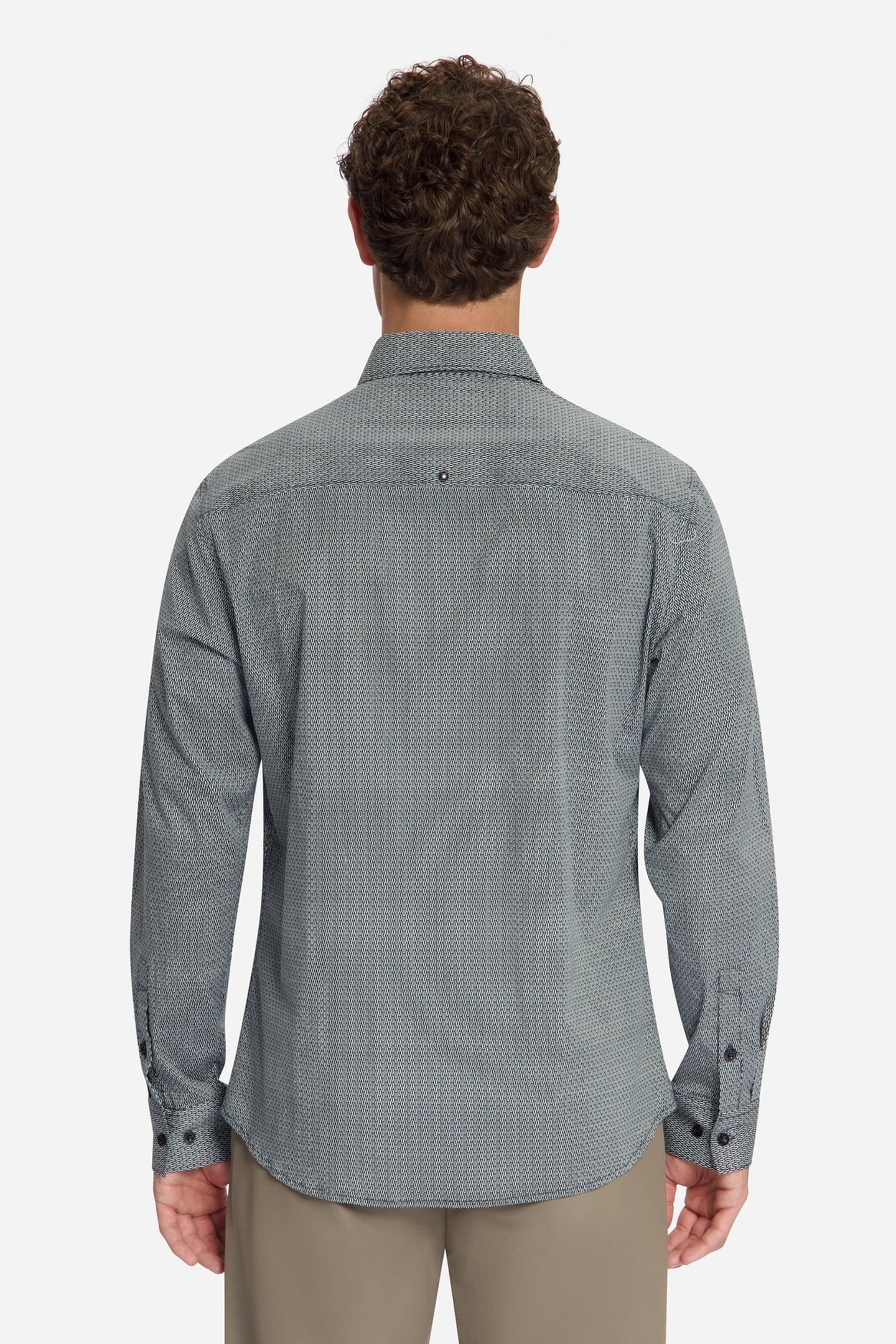 SHIRT STRETCH ALLOVER PRINTED DARK NIGHT 4
