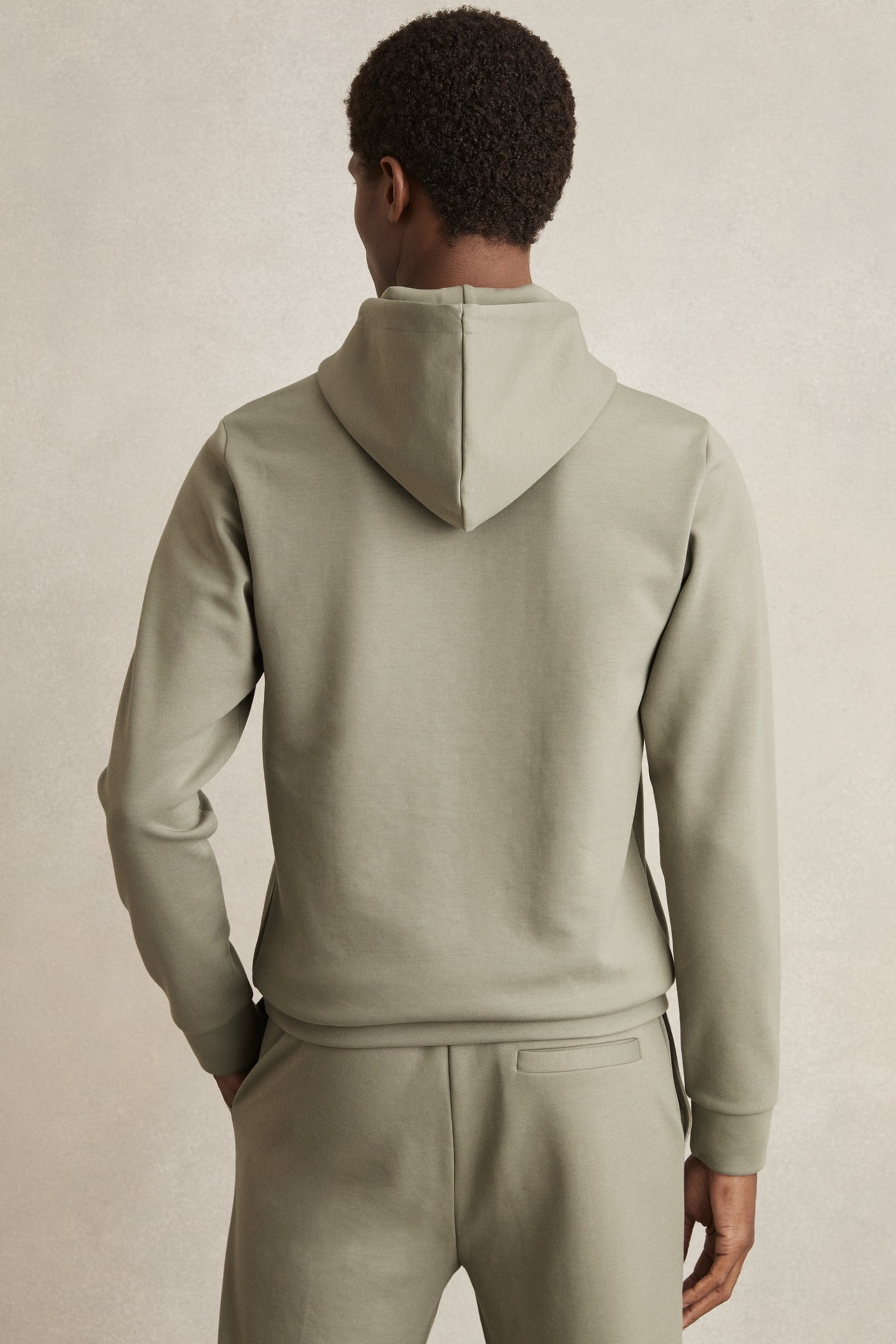 LS INTERLOCK HOODY SAGE 2