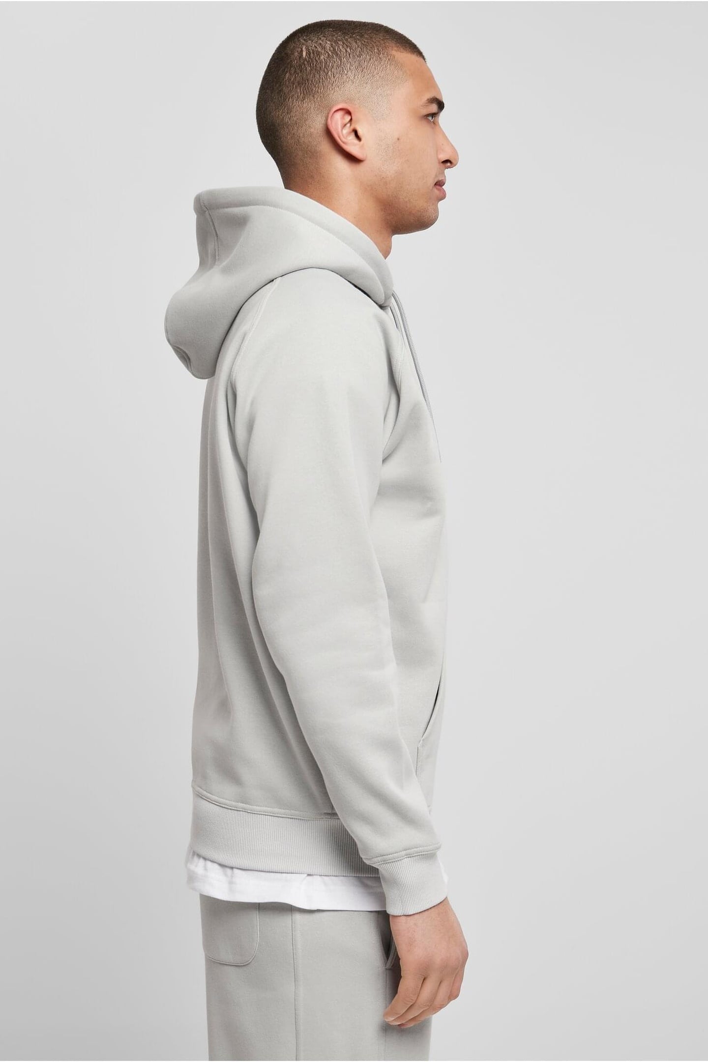 BLANK HOODY LIGHTASPHALT 4
