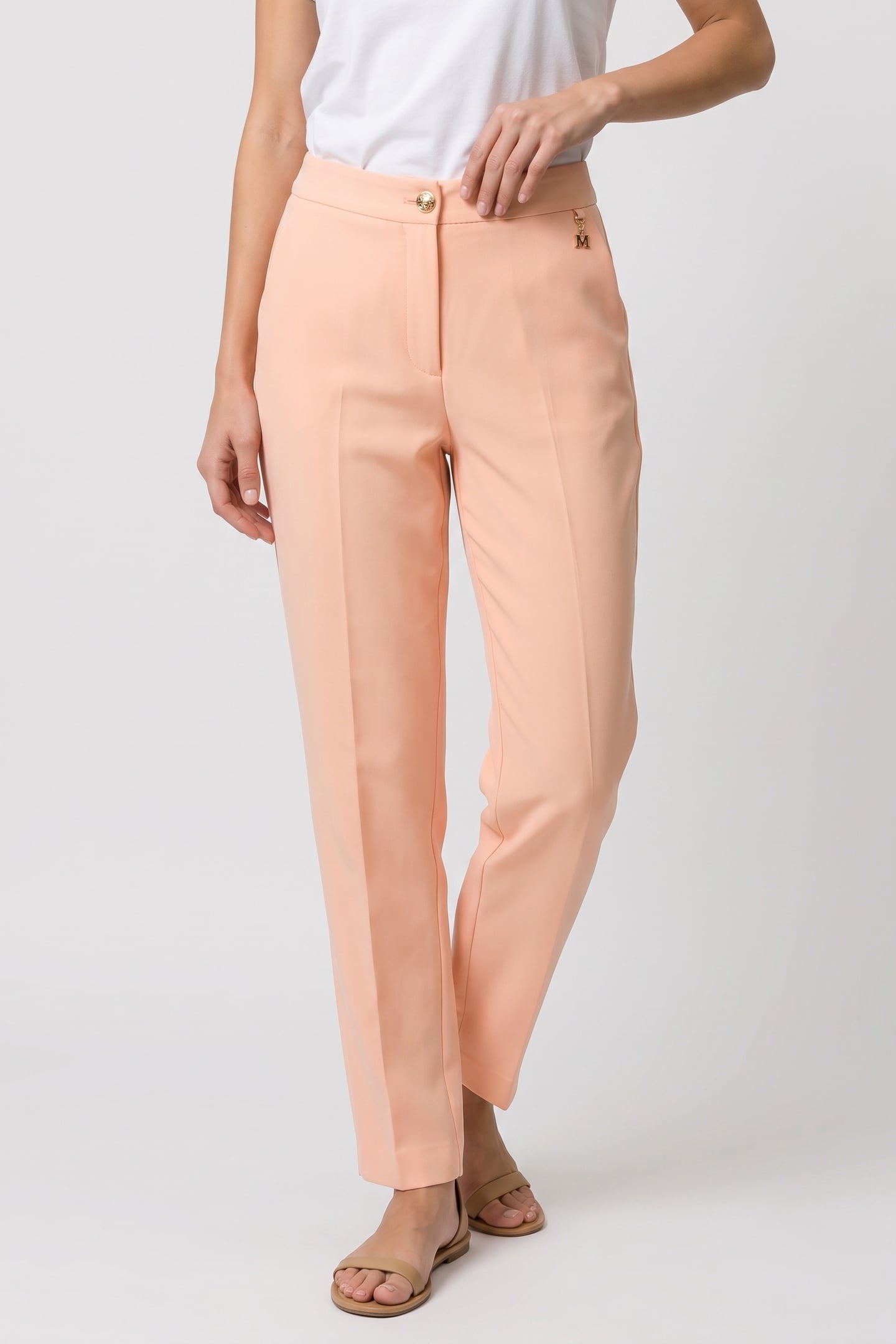 BECKY CHINO PANT NECTAR PEACH 1