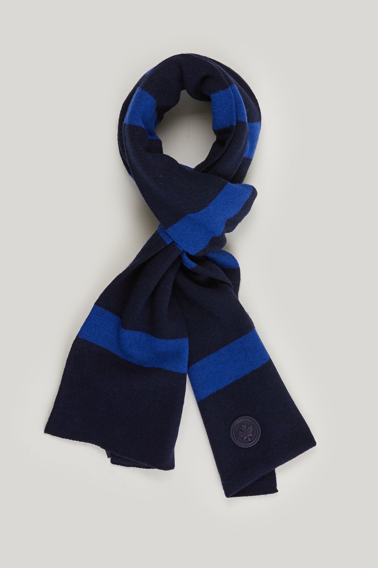 STRIPE PATTERN SCARF BLUE 1