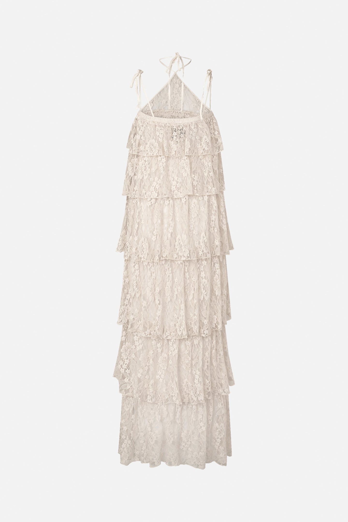 ANNELISE DRESS WHITE SAND 4