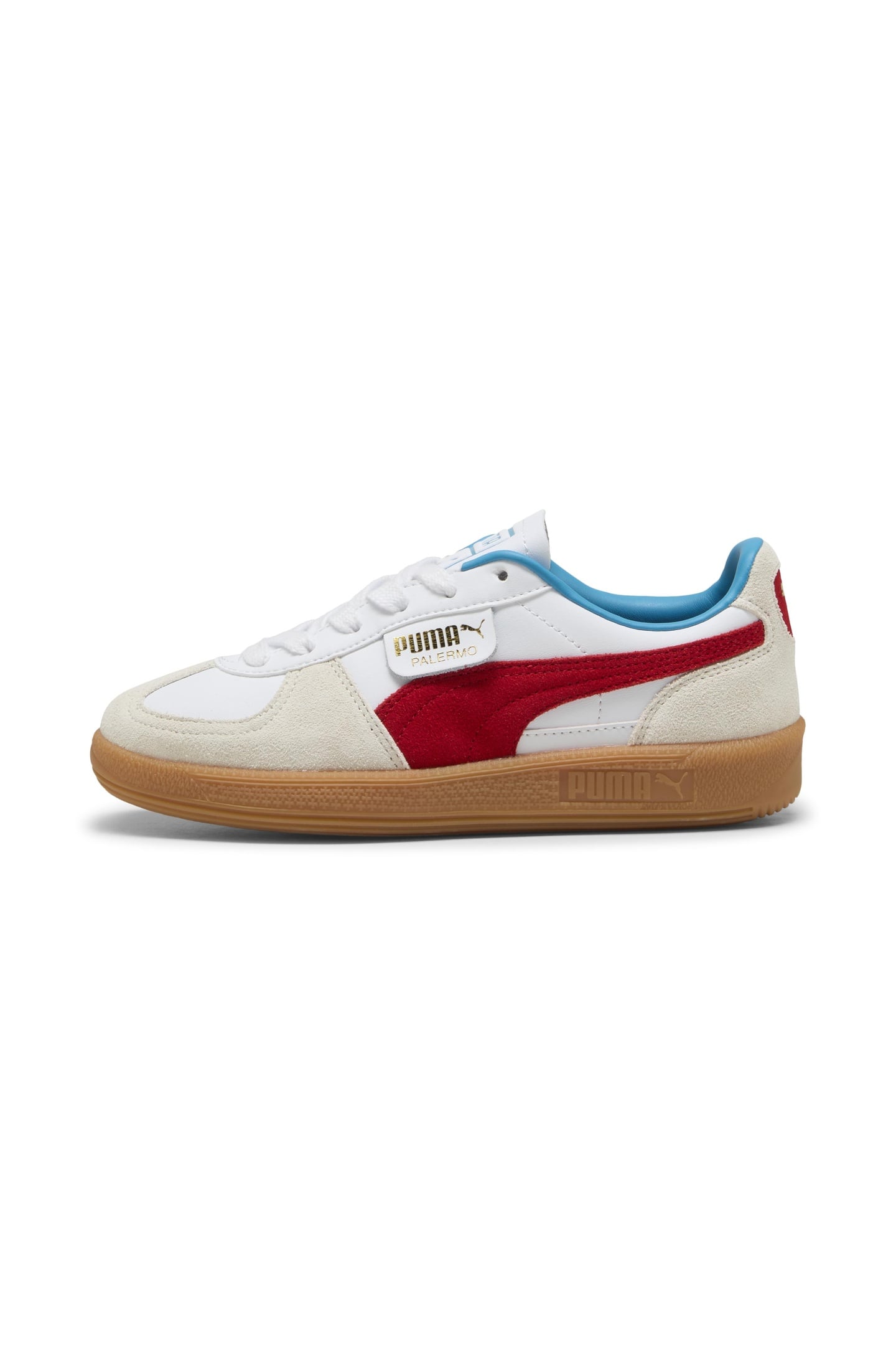 UNISEX PALERMO LTH JUNIOR WHITE-FOR ALL TIME RED 6