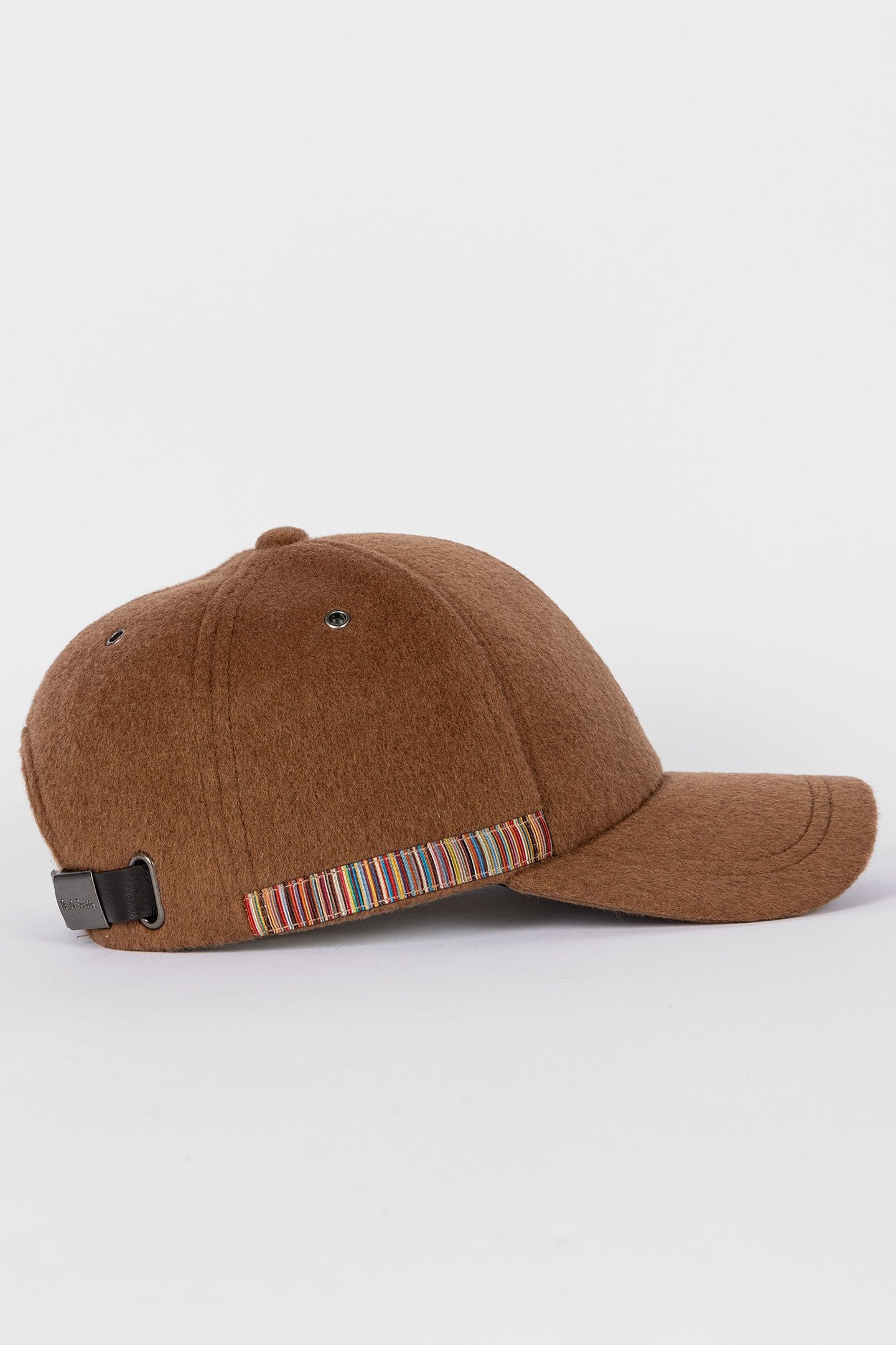 MEN CAP SIGNATURE TRIM CHOCOLATE 2