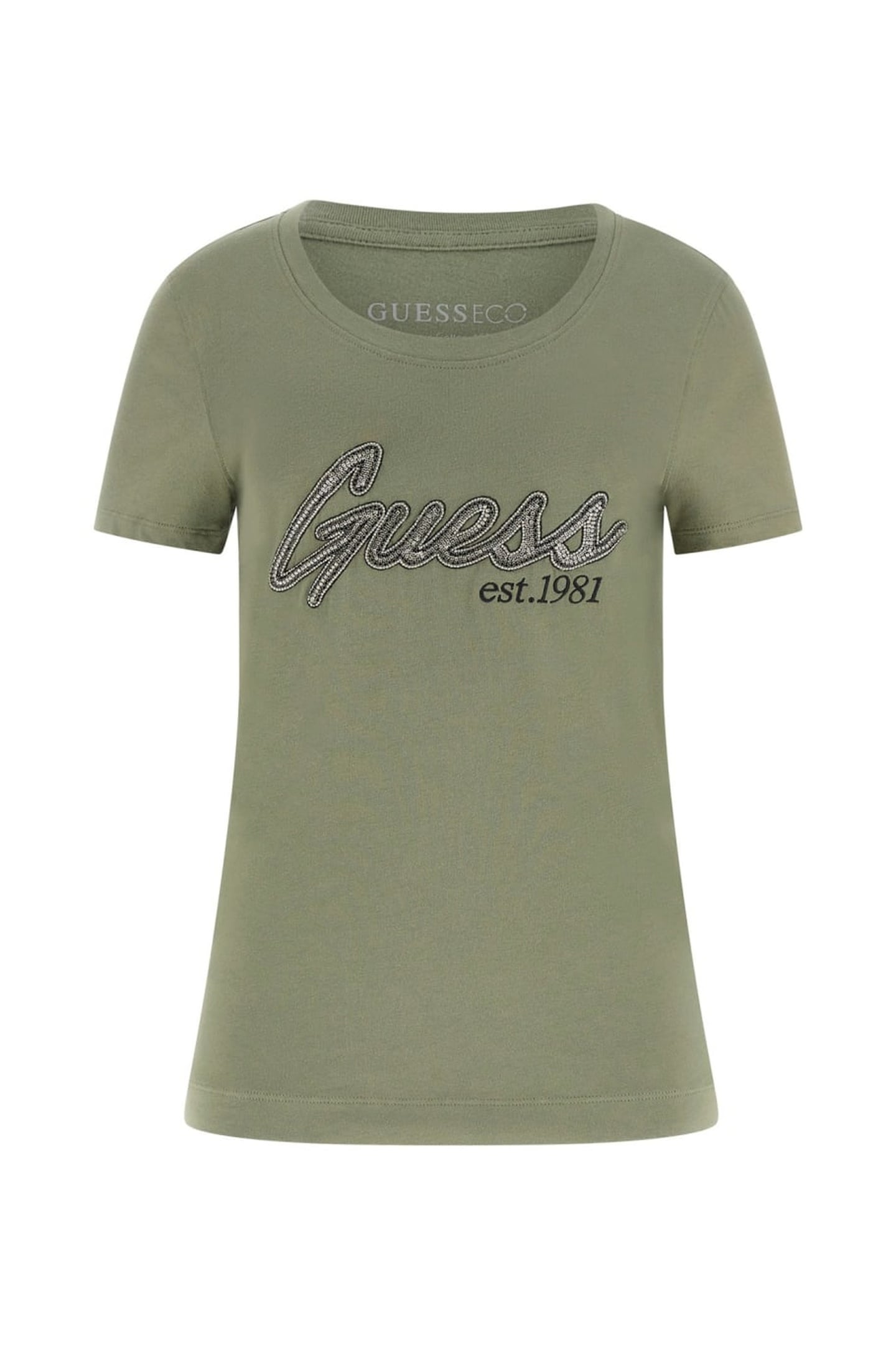 SS LOGO HOT FIX TEE LICHEN LEAF GREEN 7