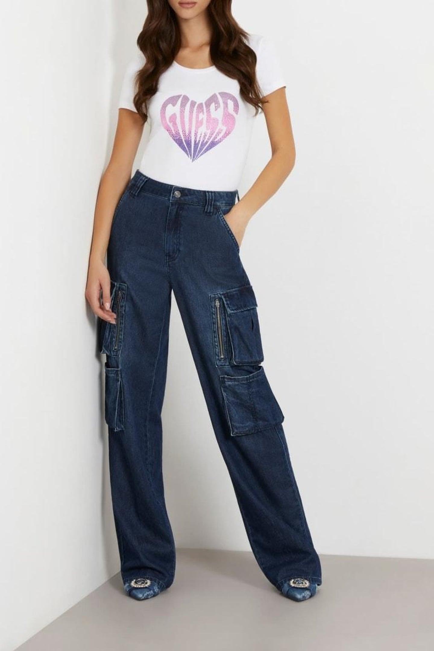 SS CN HEART TEE PURE WHITE 1
