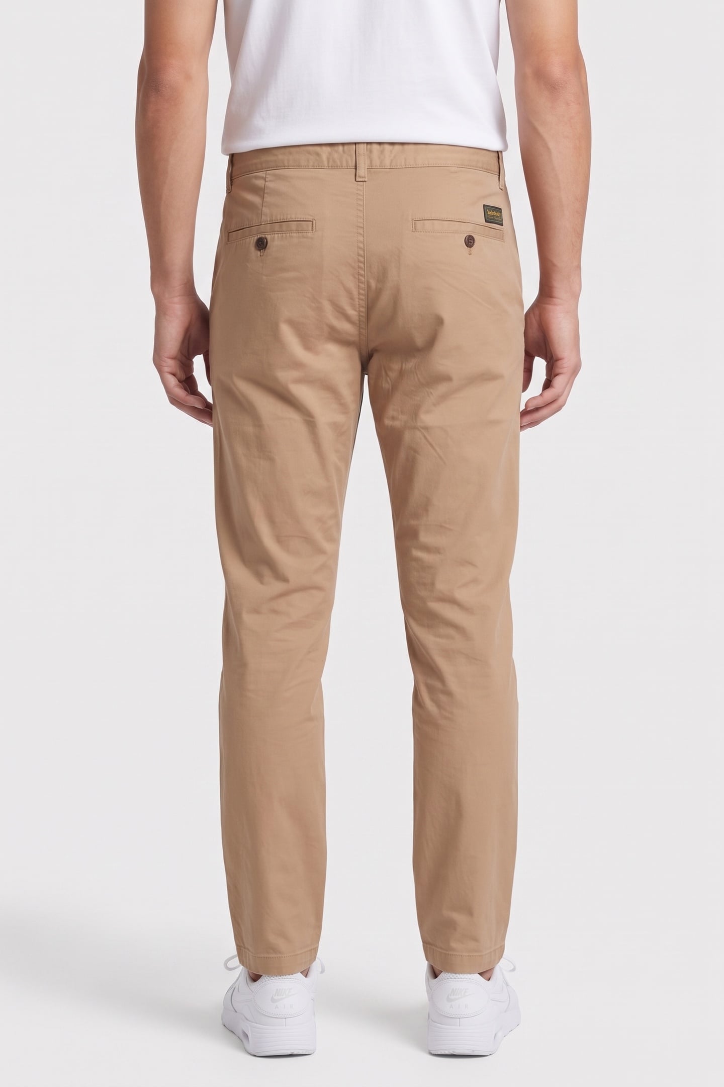 TOPSFIELD TWILL CHINO PANTS STRAIGHT TANNIN 2