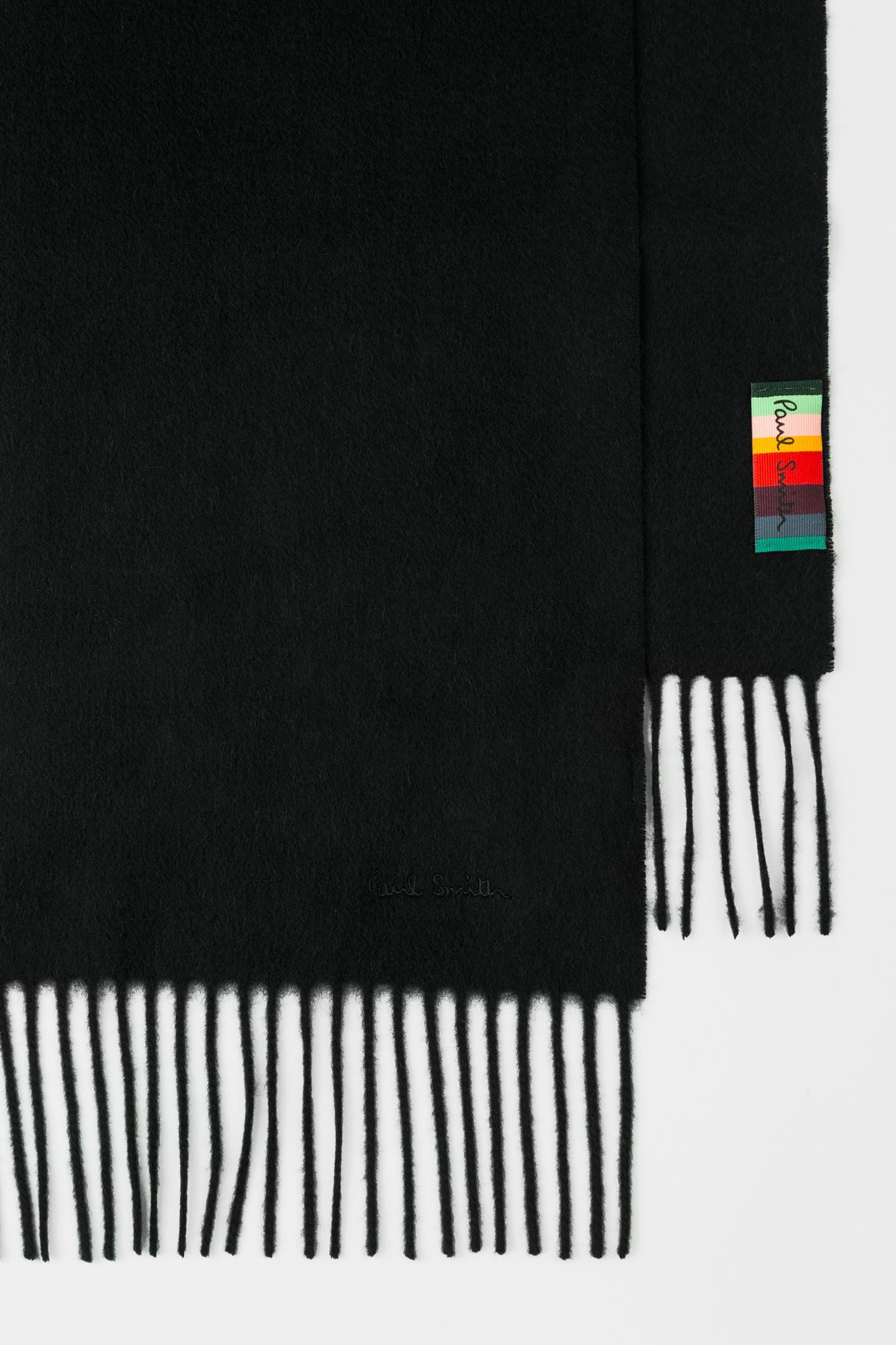 SCARF CASHMERE BLACK 2