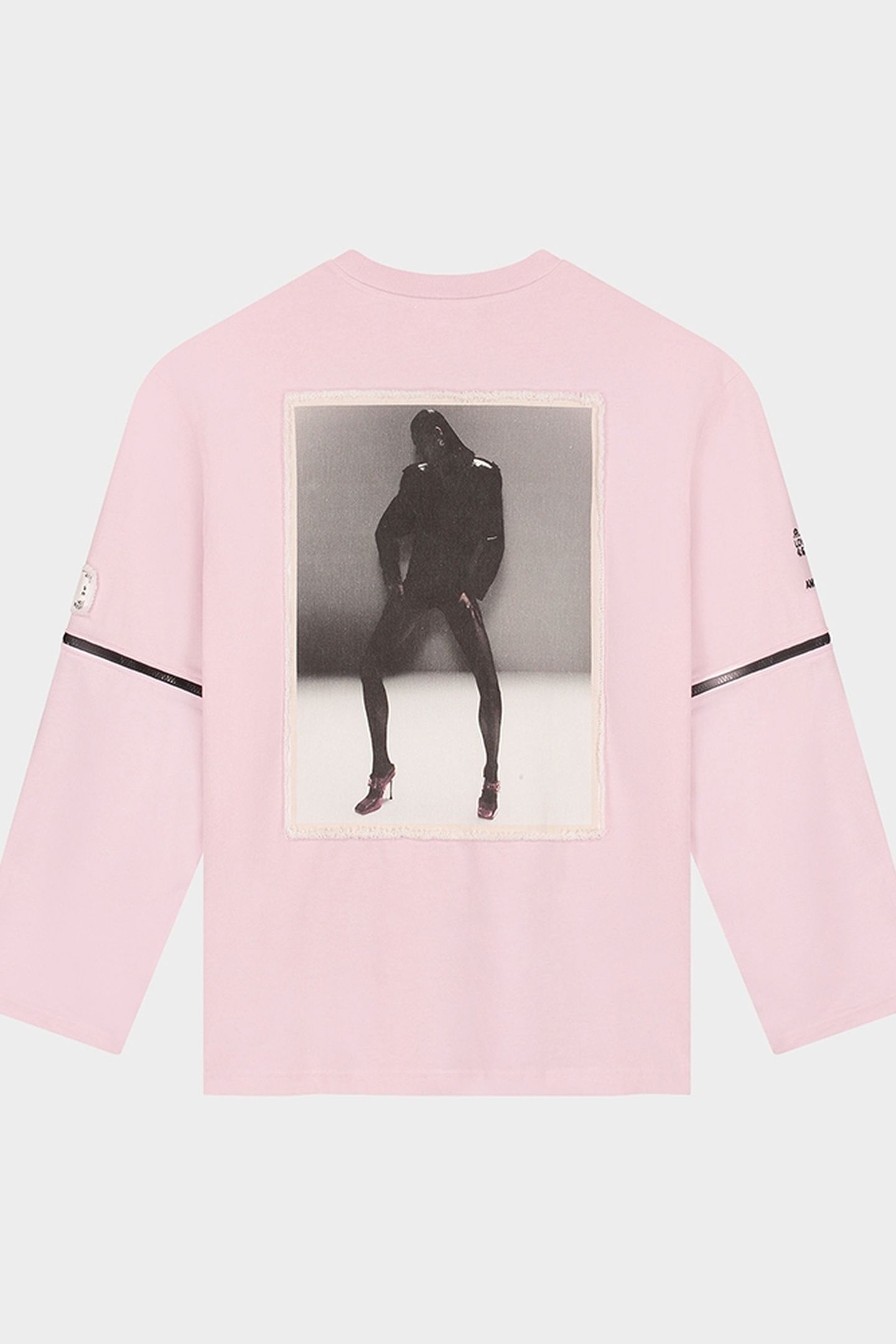 CHAYENNE SKATE TEE WIDE SLEEVE PINK 5