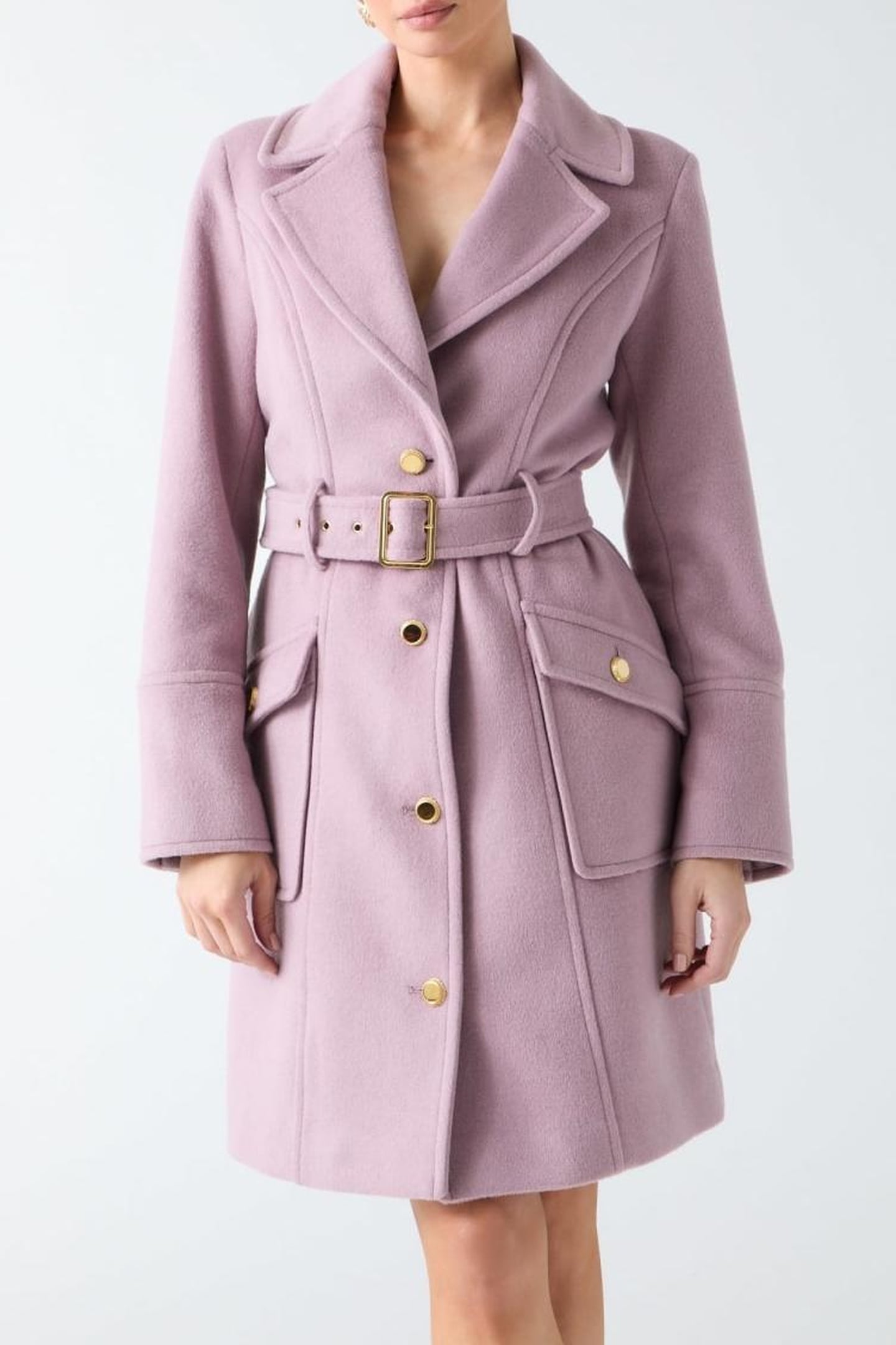 NEW ALICE COAT MAUVE BERRY 3