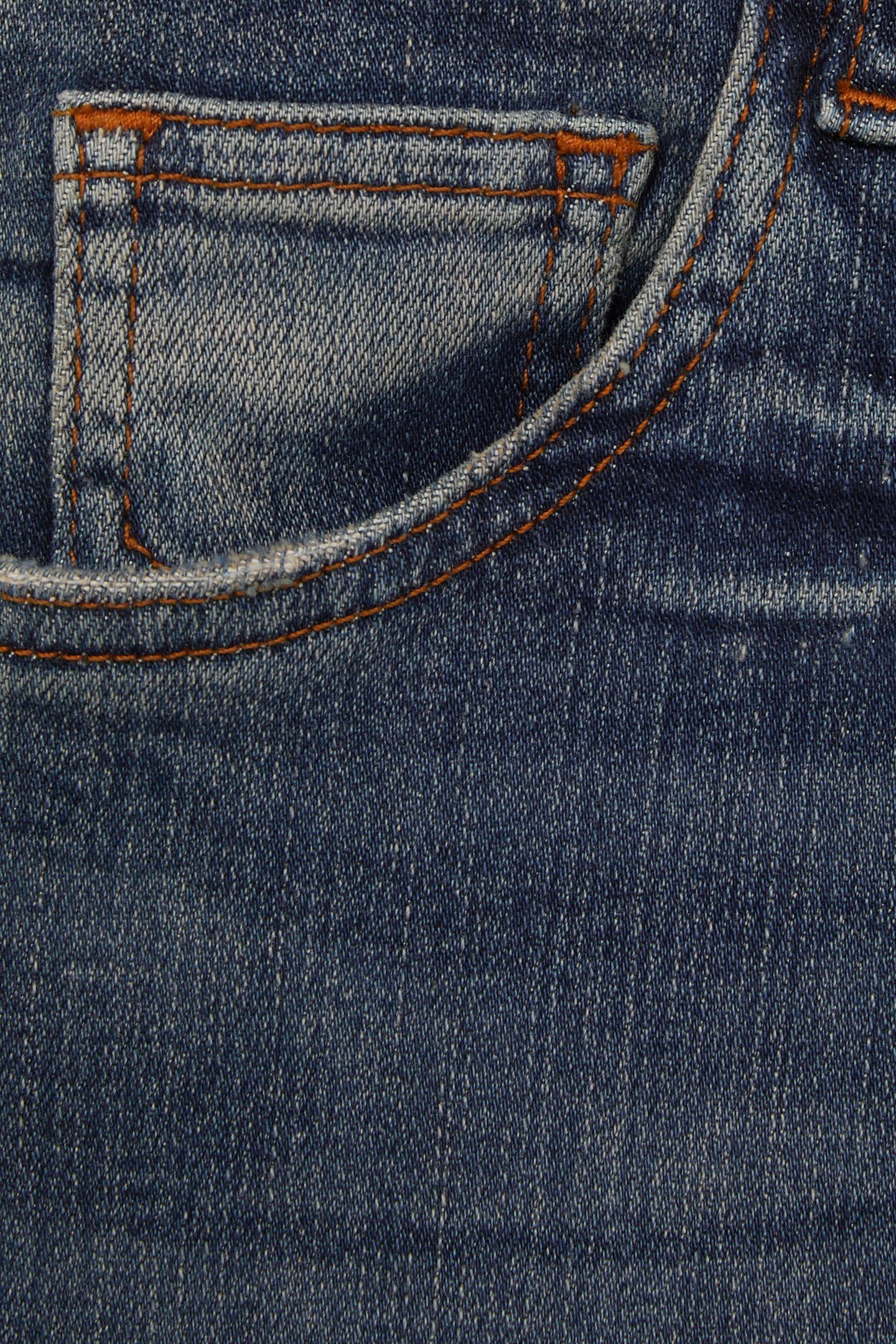 FLARE JEAN MID BLUE 5
