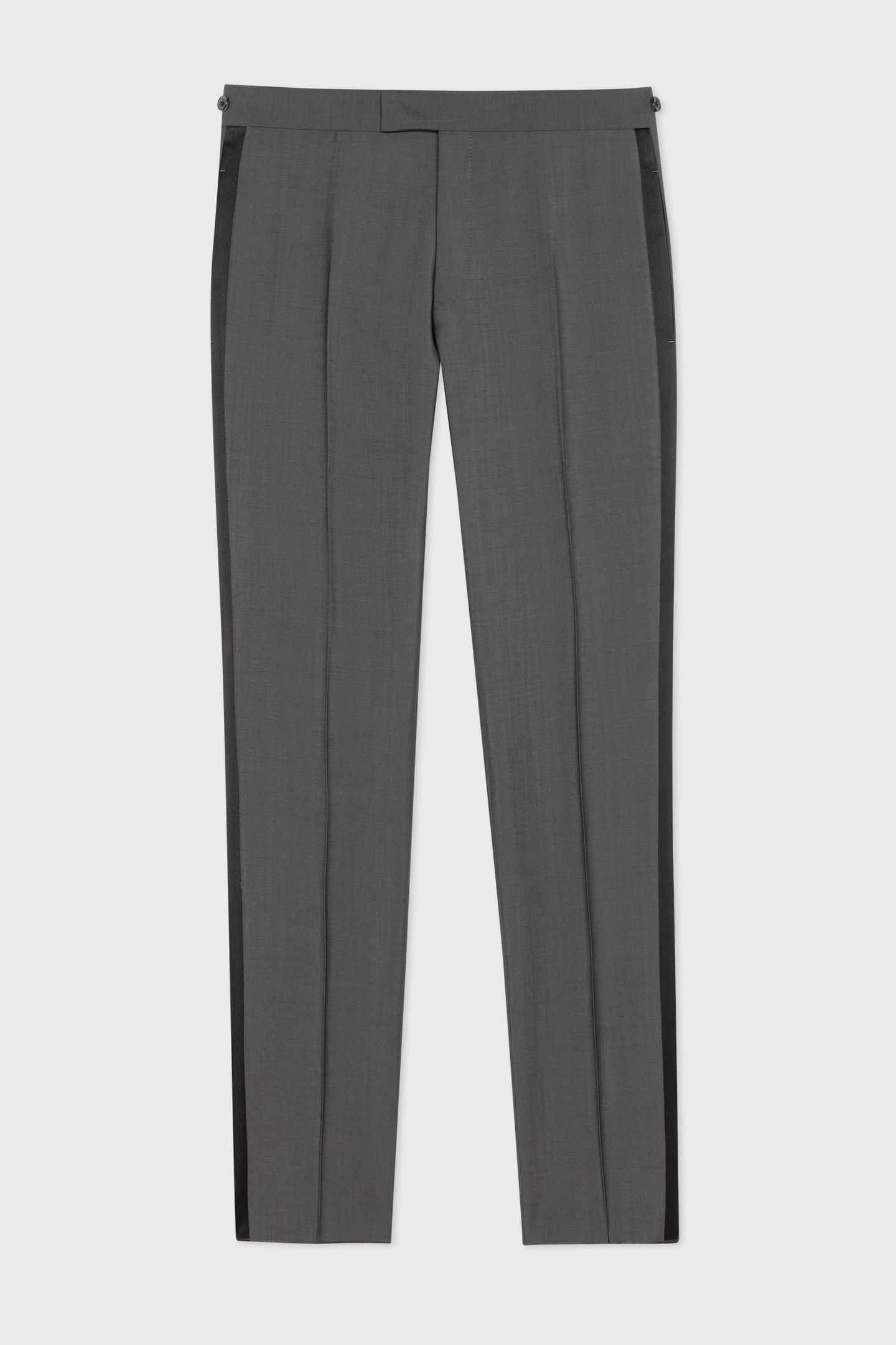 MENS TAILORED FIT 1BTN EVENING SUIT SLATE 5